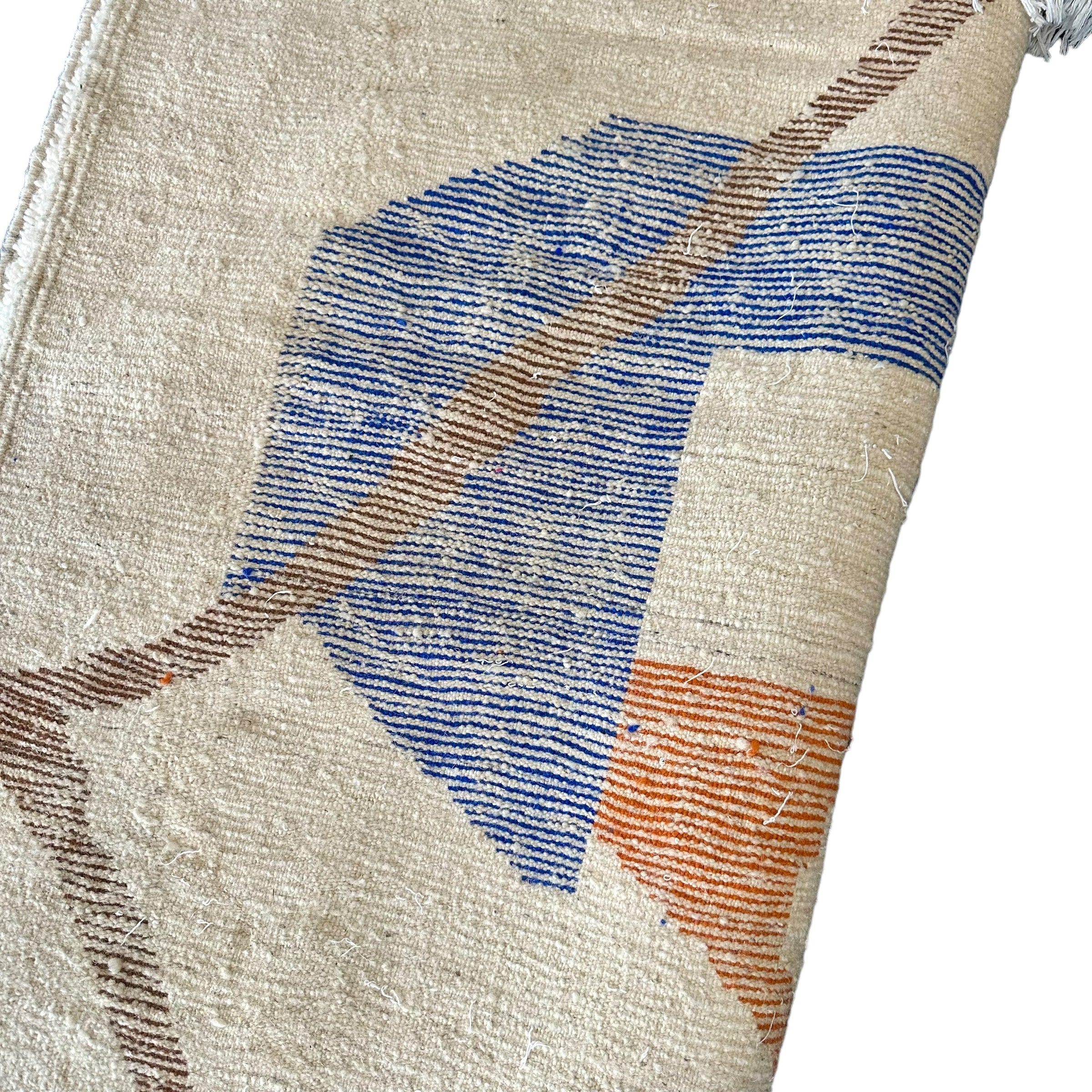 Beige Splash - Azilal Colourful Moroccan Rug