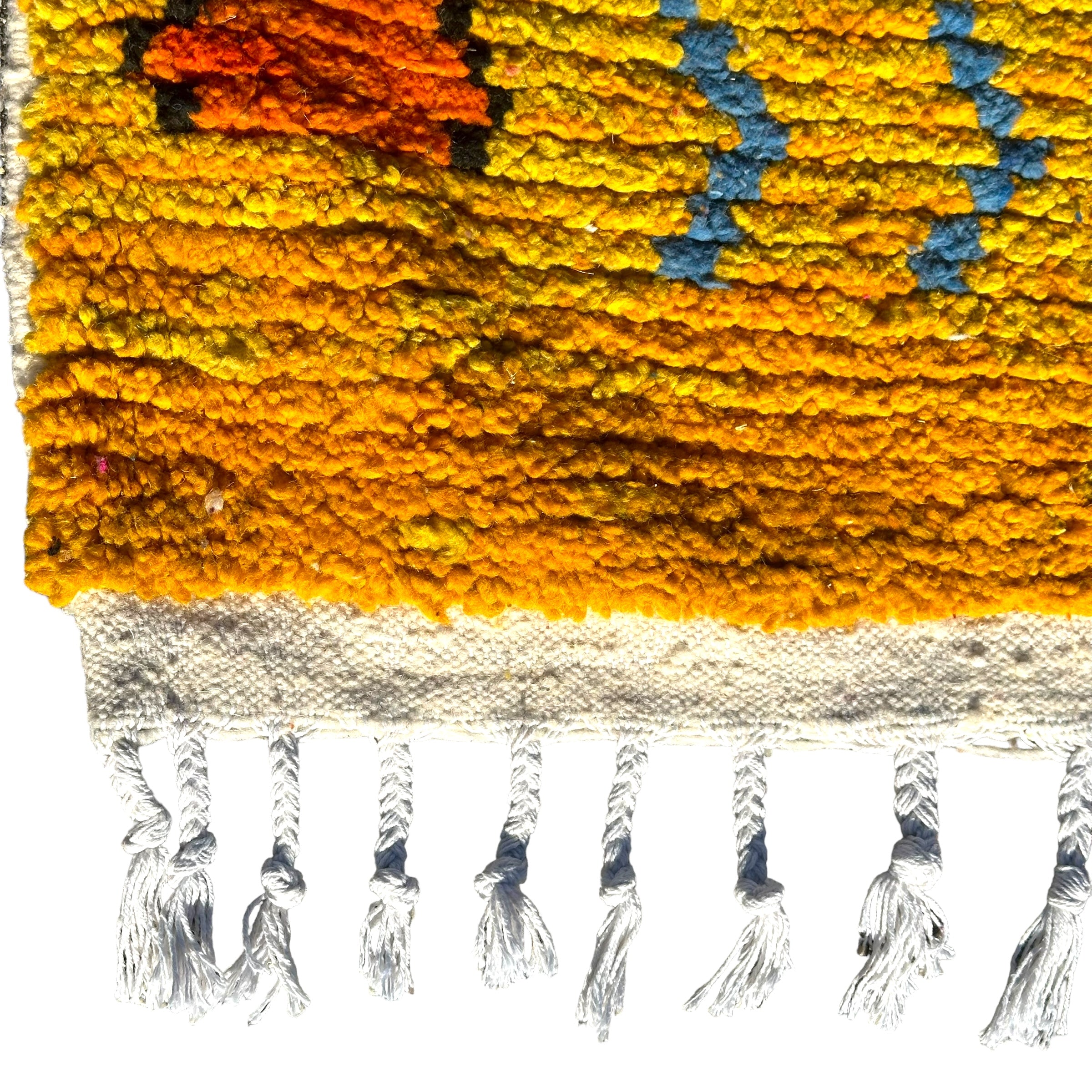 Retro love - Azilal Moroccan Runner Rug