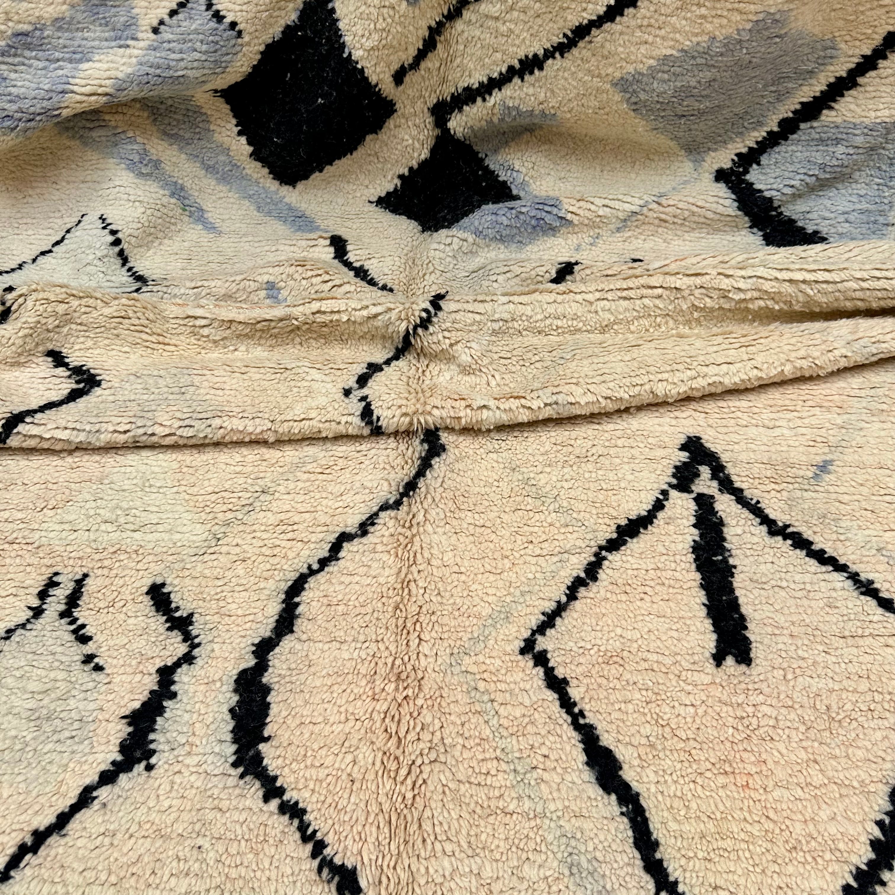 Dreamy Journey - Boujad Natural Moroccan Rug
