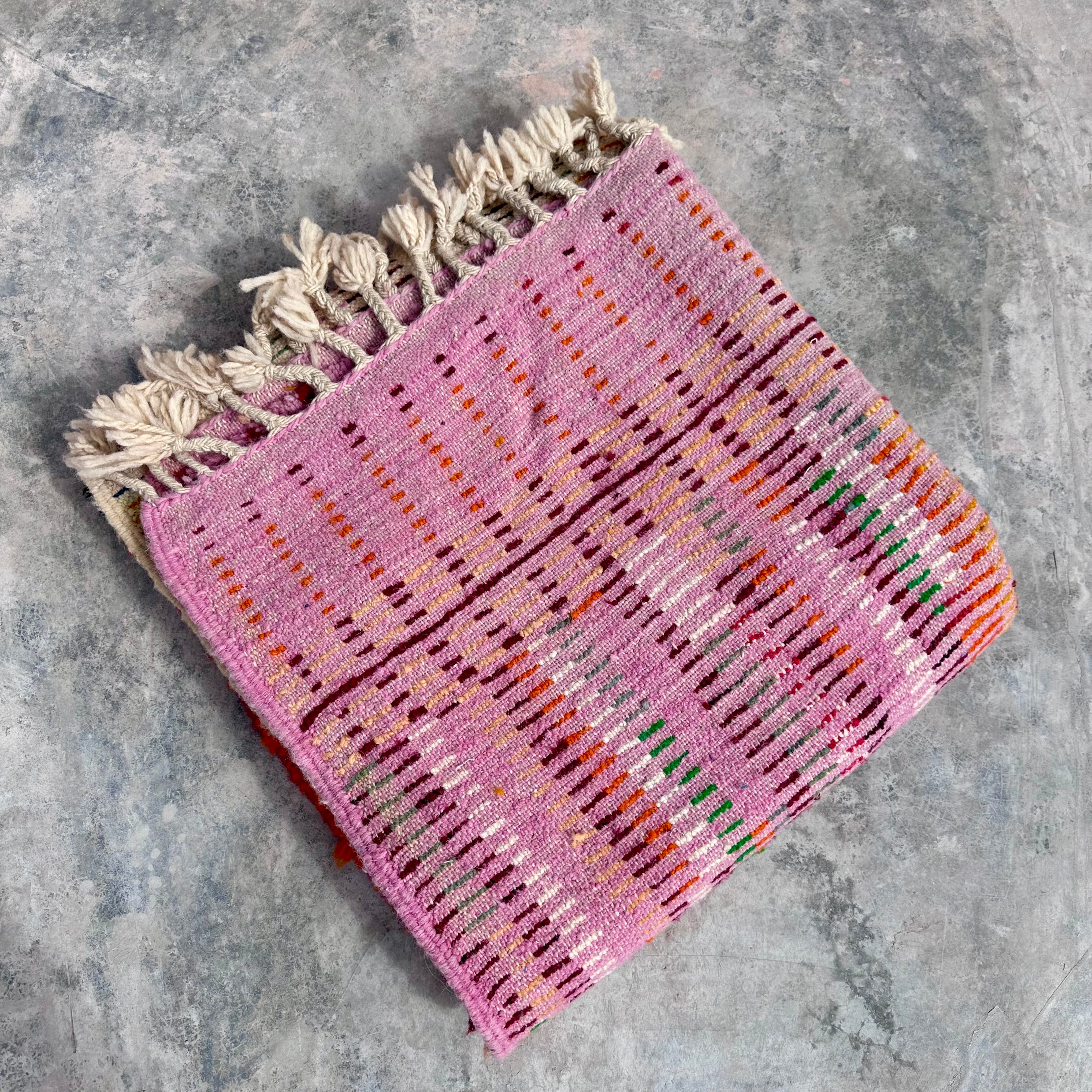 Lines, Lines, Lines - Boujad Natural Moroccan Rug