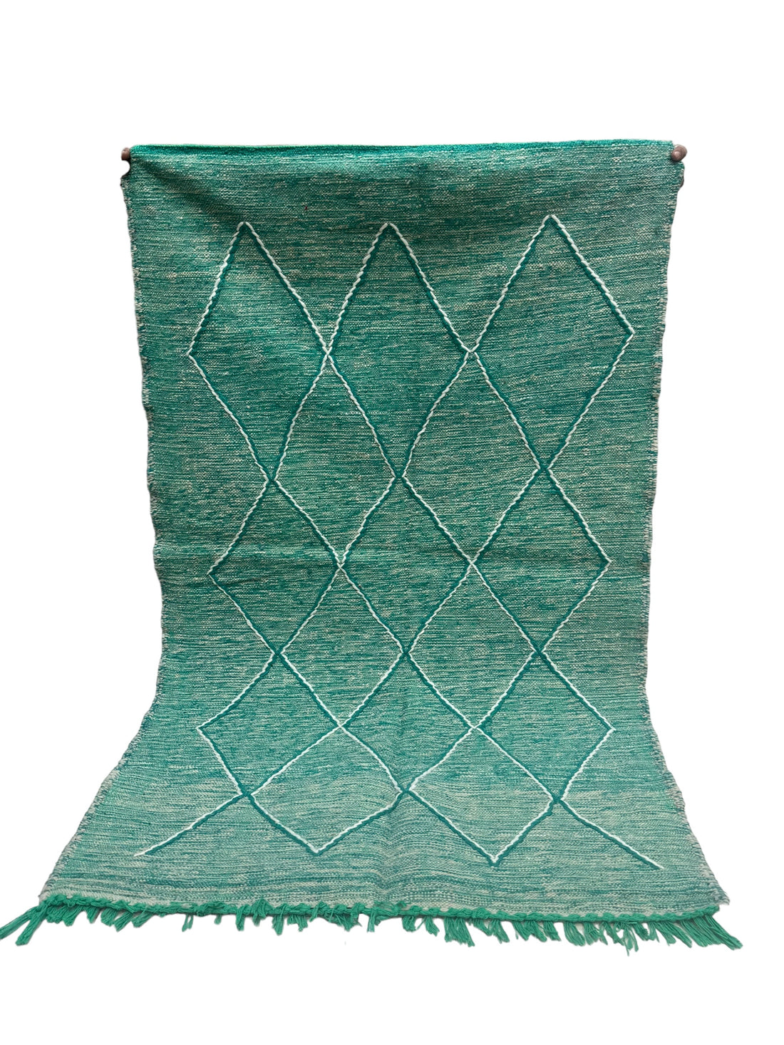 Desert Green - Kilim Flat Weave Moroccan Rug