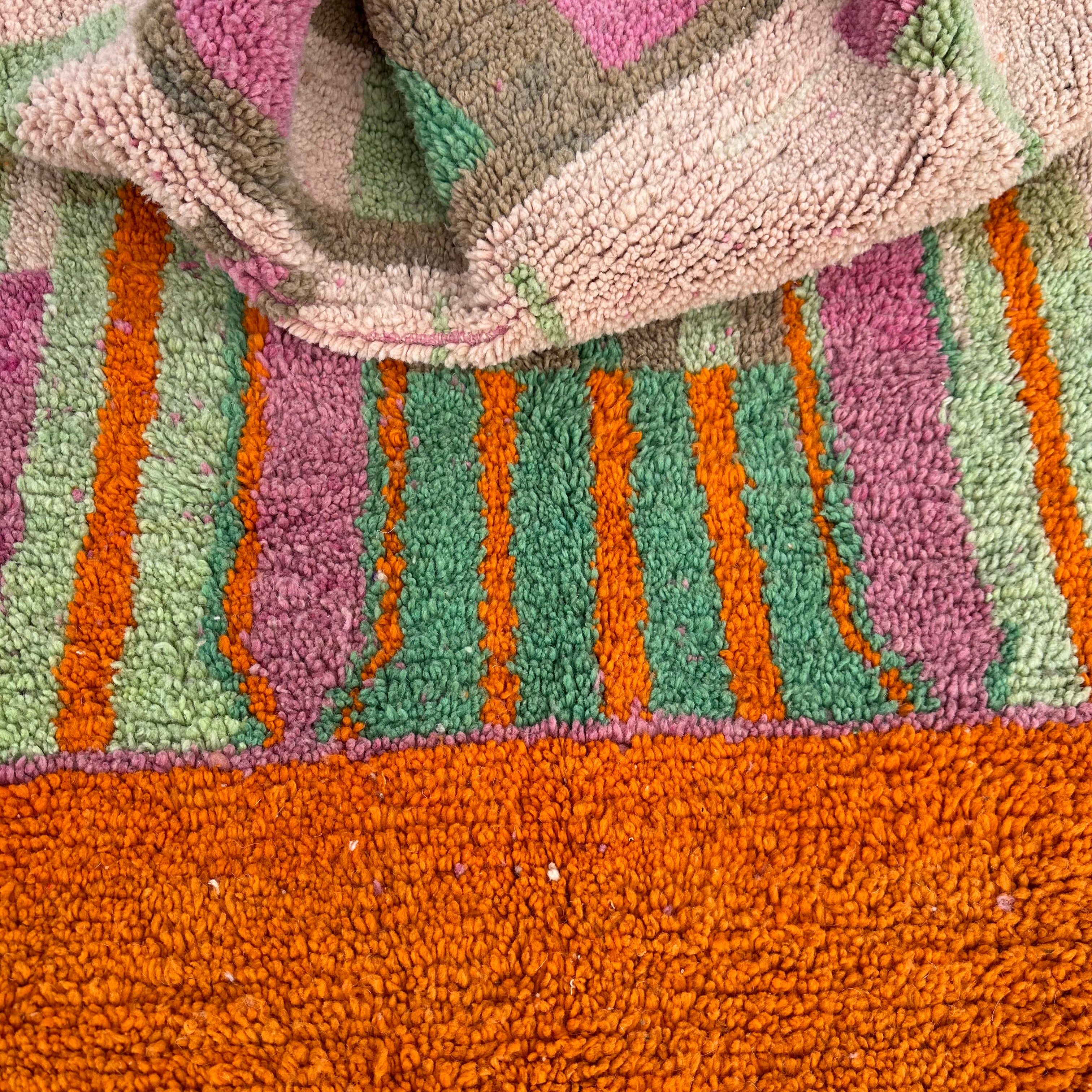Snap Crackle Pop - Azilal Colourful Moroccan Rug