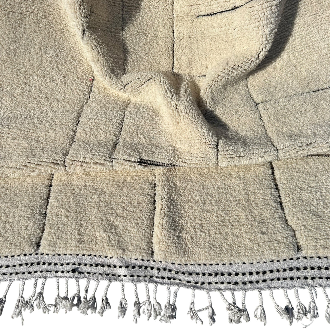 B&W lines - Beni Ourain Premium Moroccan Rug