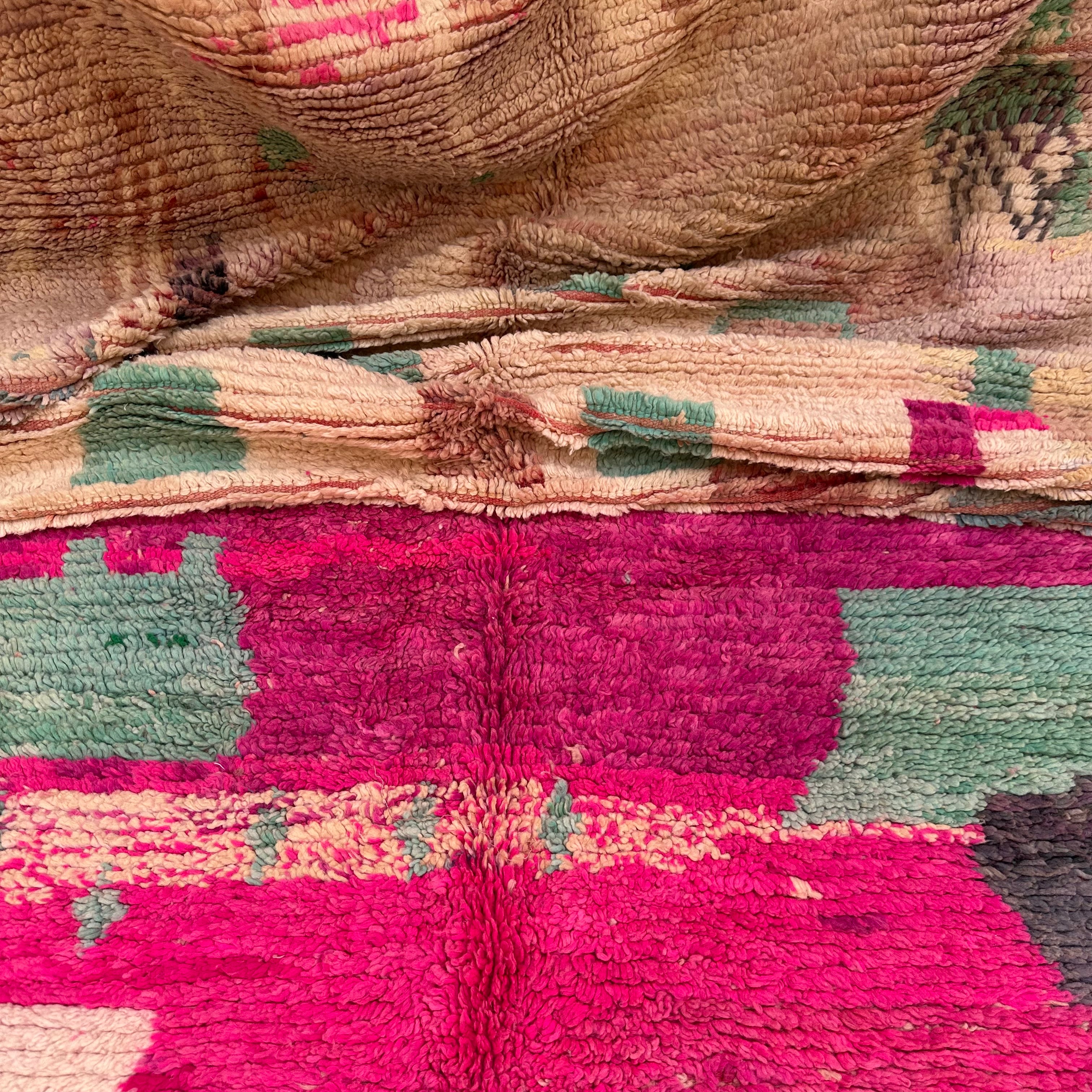 Tone, balance, pop - Boujad Natural Moroccan Rug