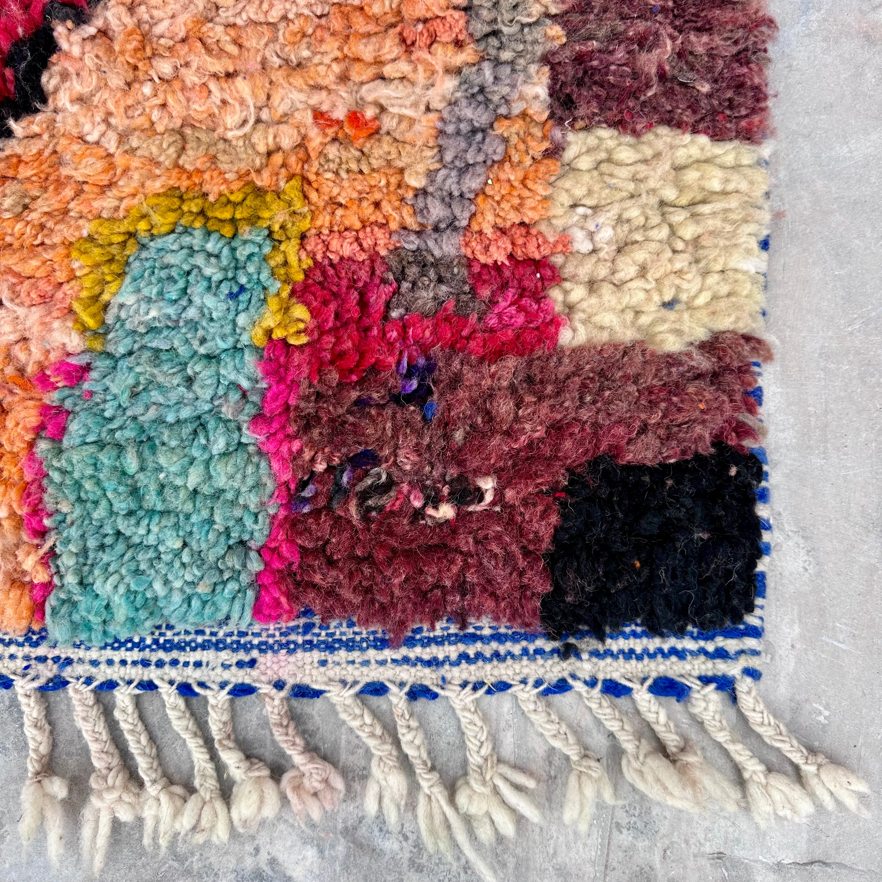 Lush Vibes - Boujad Natural Moroccan Rug