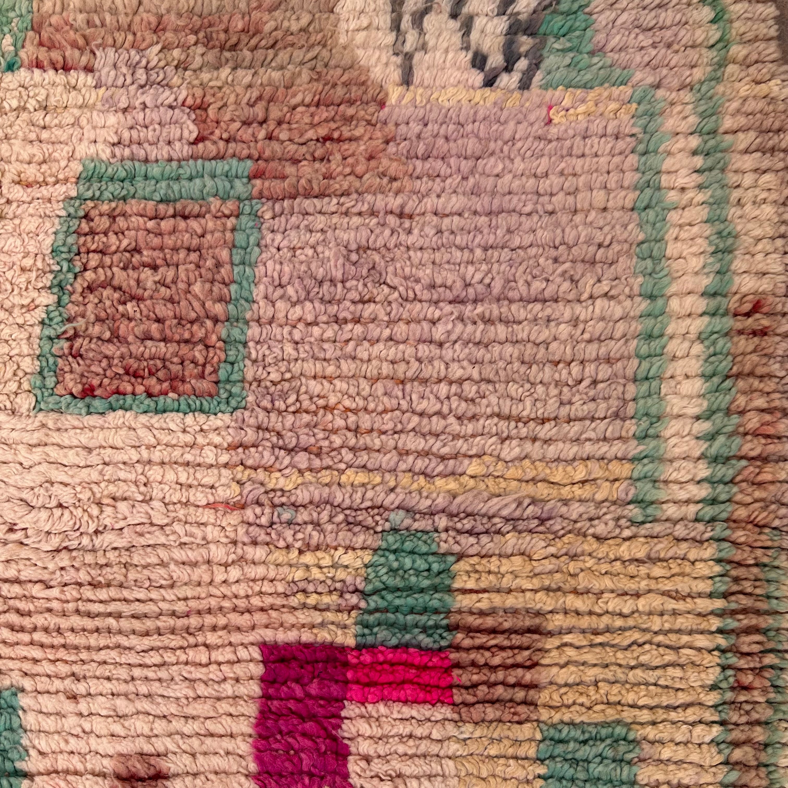 Tone, balance, pop - Boujad Natural Moroccan Rug