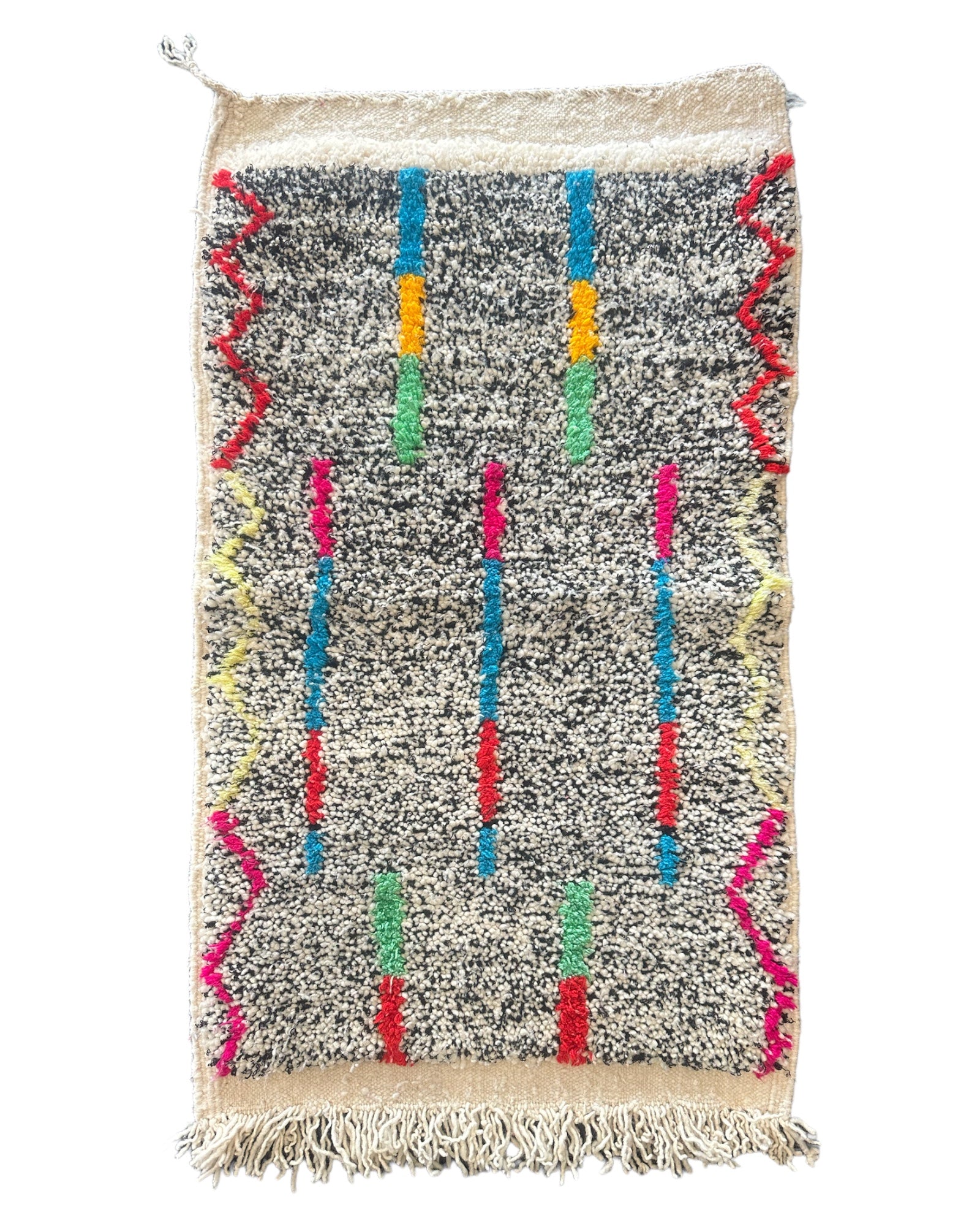 Left - Azilal Colourful Moroccan Rug