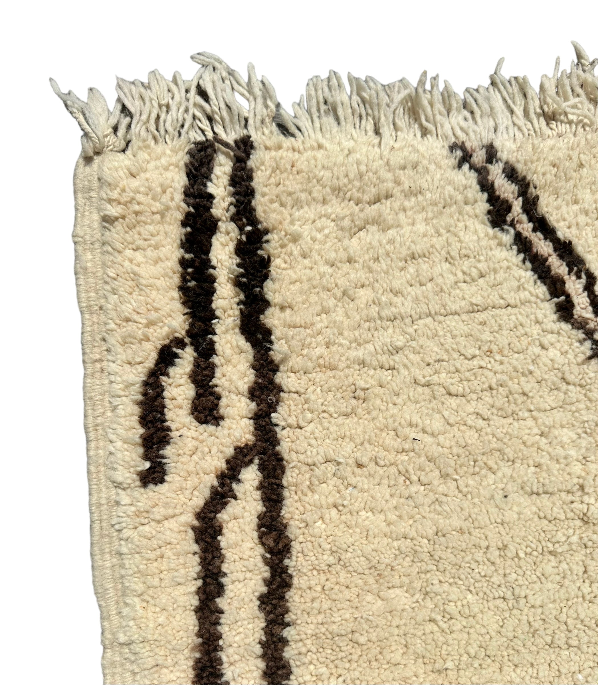 Symbols - Boujad Natural Moroccan Rug