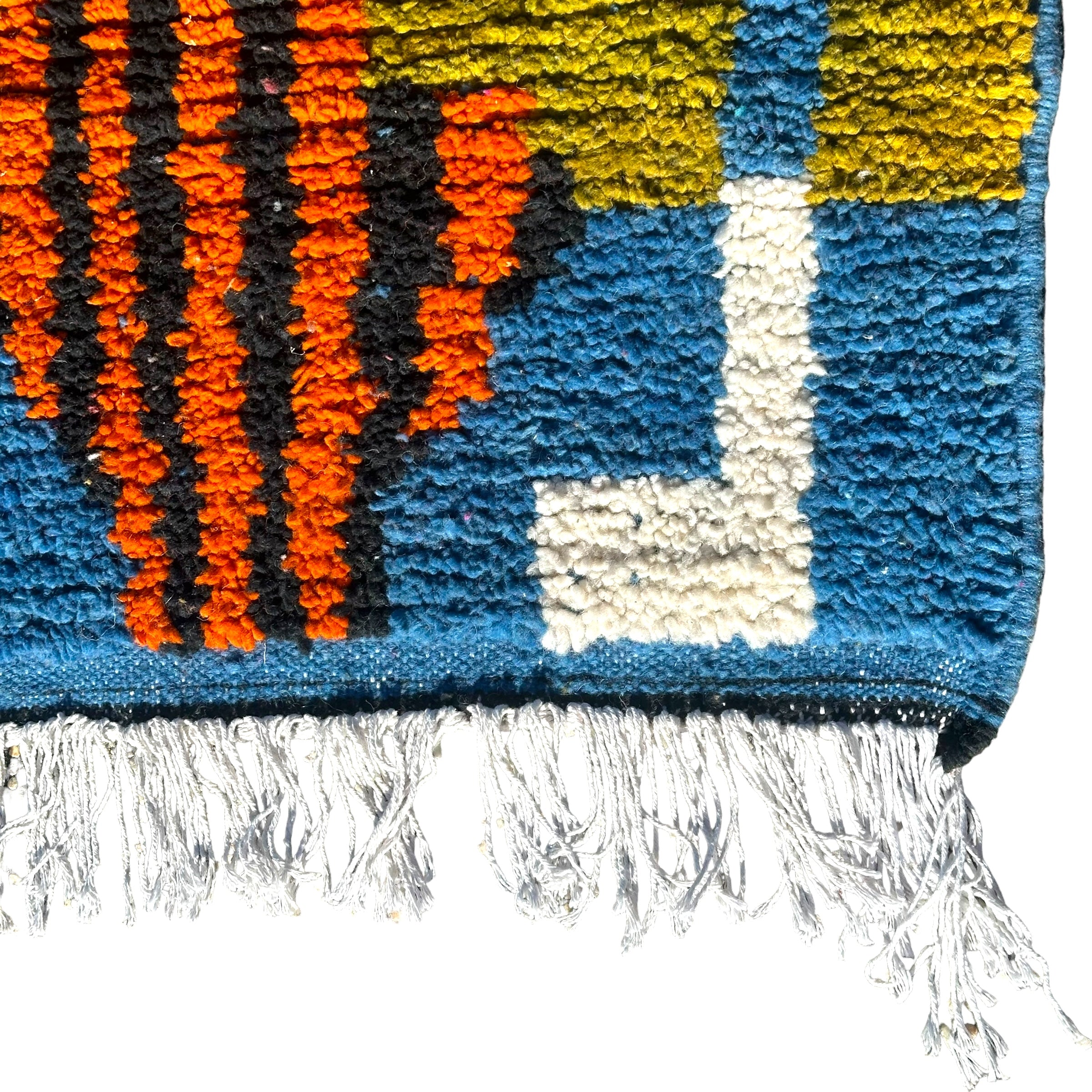 Cool as a Cucumber - Azilal Moroccan Runner Rug