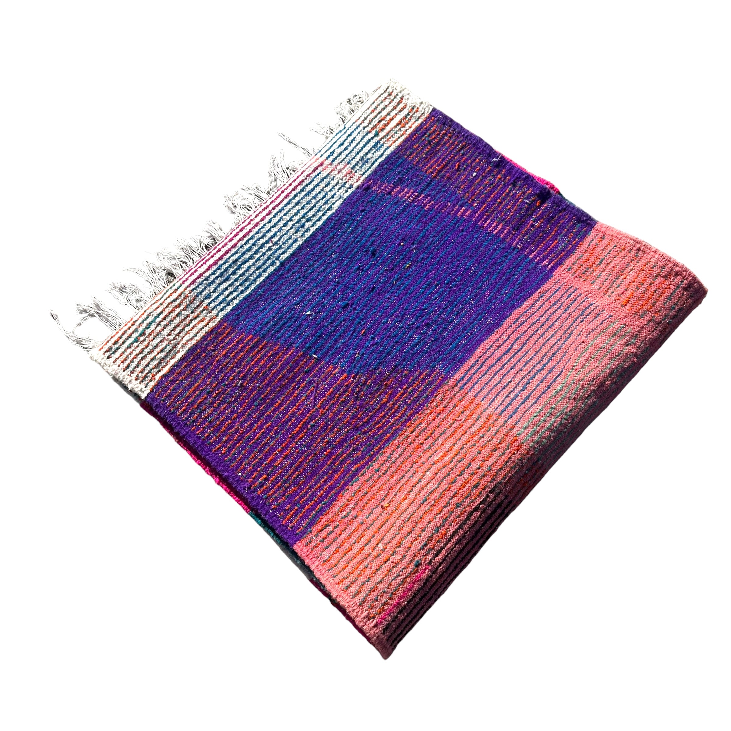 Geo Block - Azilal Colourful Moroccan Runner Rug