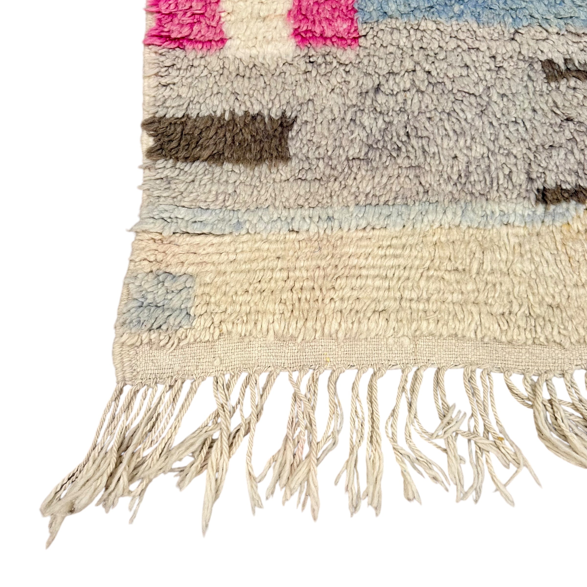 Step up - Boujad Natural Moroccan Rug