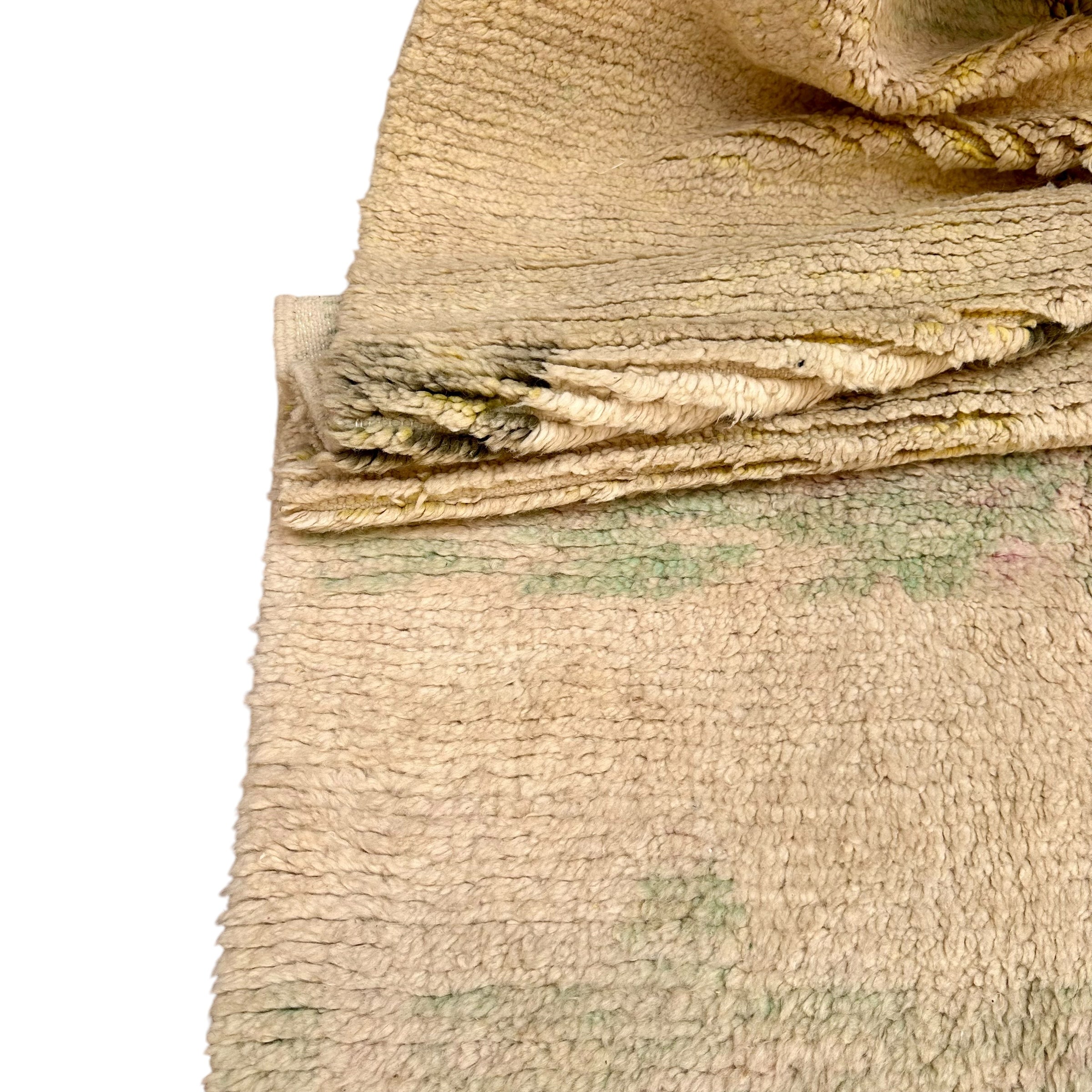 Ocean shores - Boujad Natural Moroccan Rug