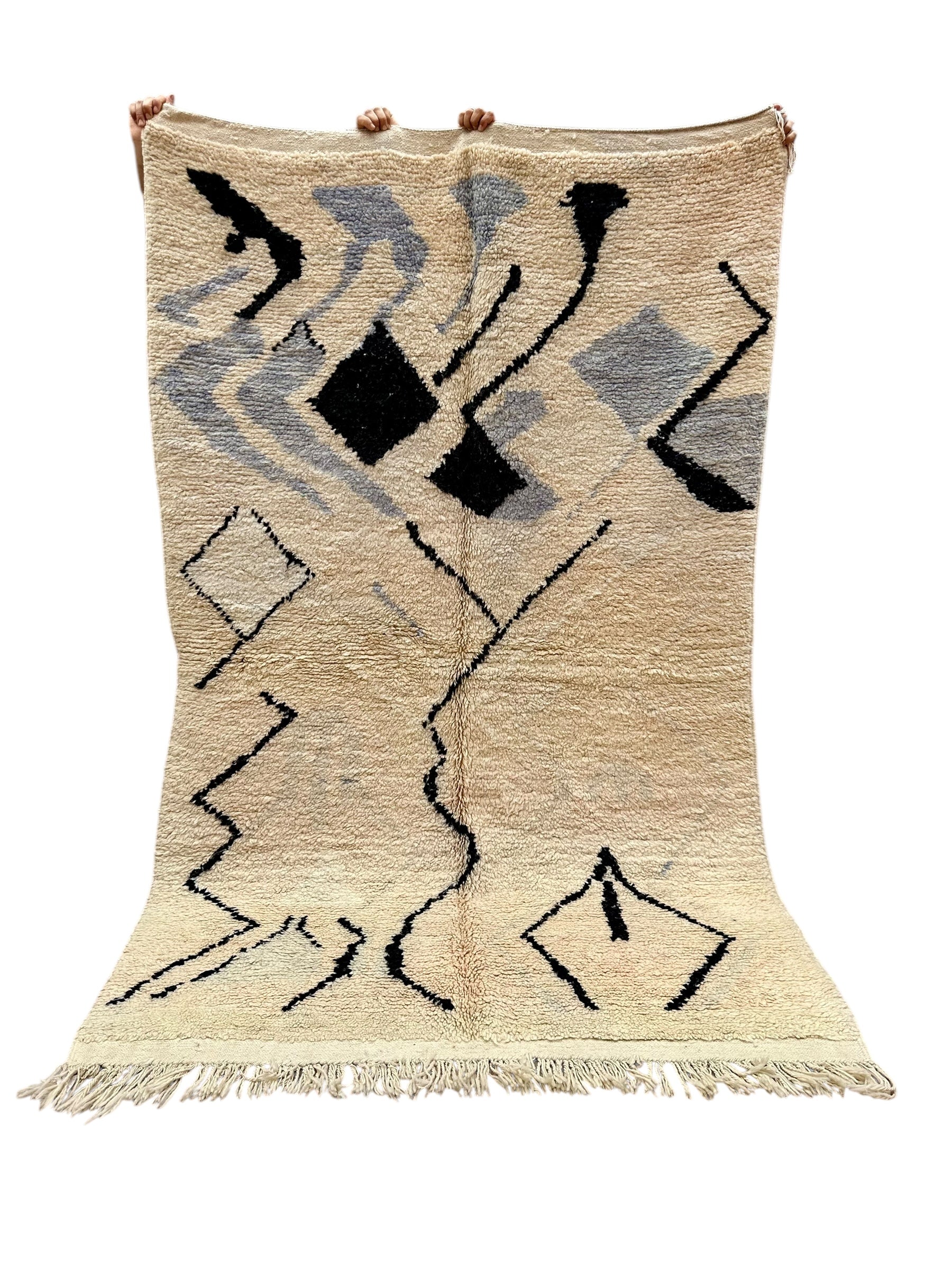 Dreamy Journey - Boujad Natural Moroccan Rug