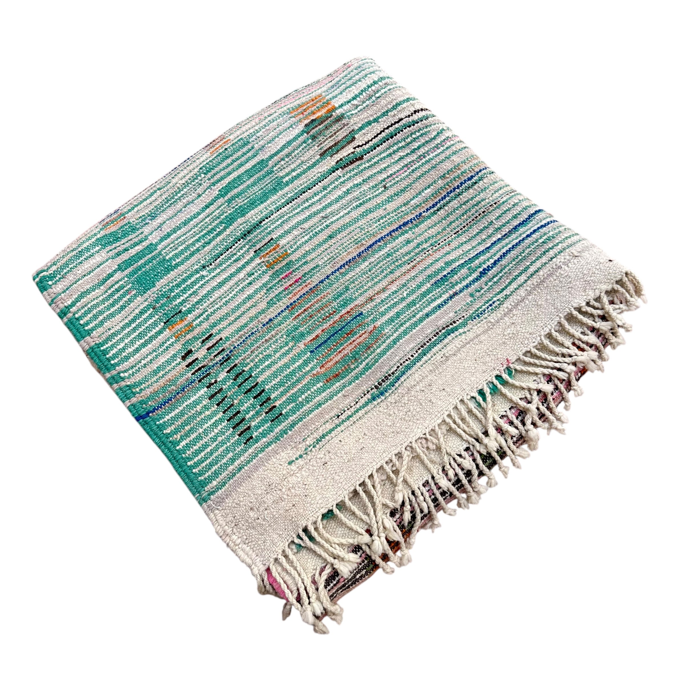 Abstract Symbols - Boujad Natural Moroccan Rug