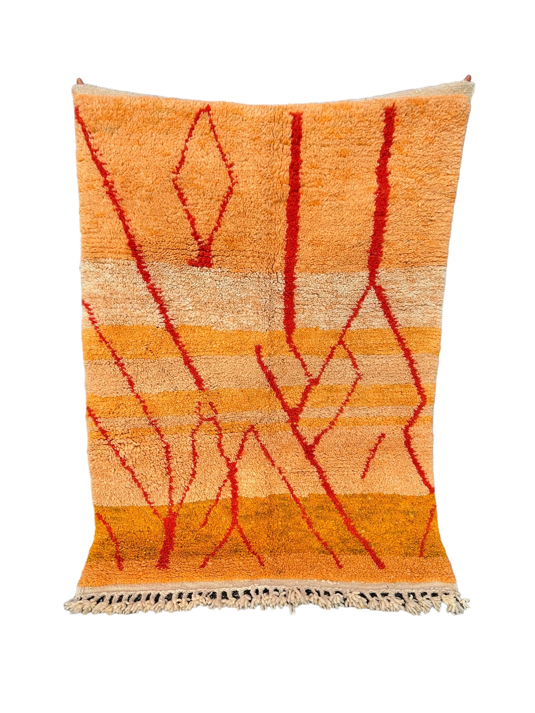 Sunset Mountain - Beni Ourain Premium Moroccan Rug