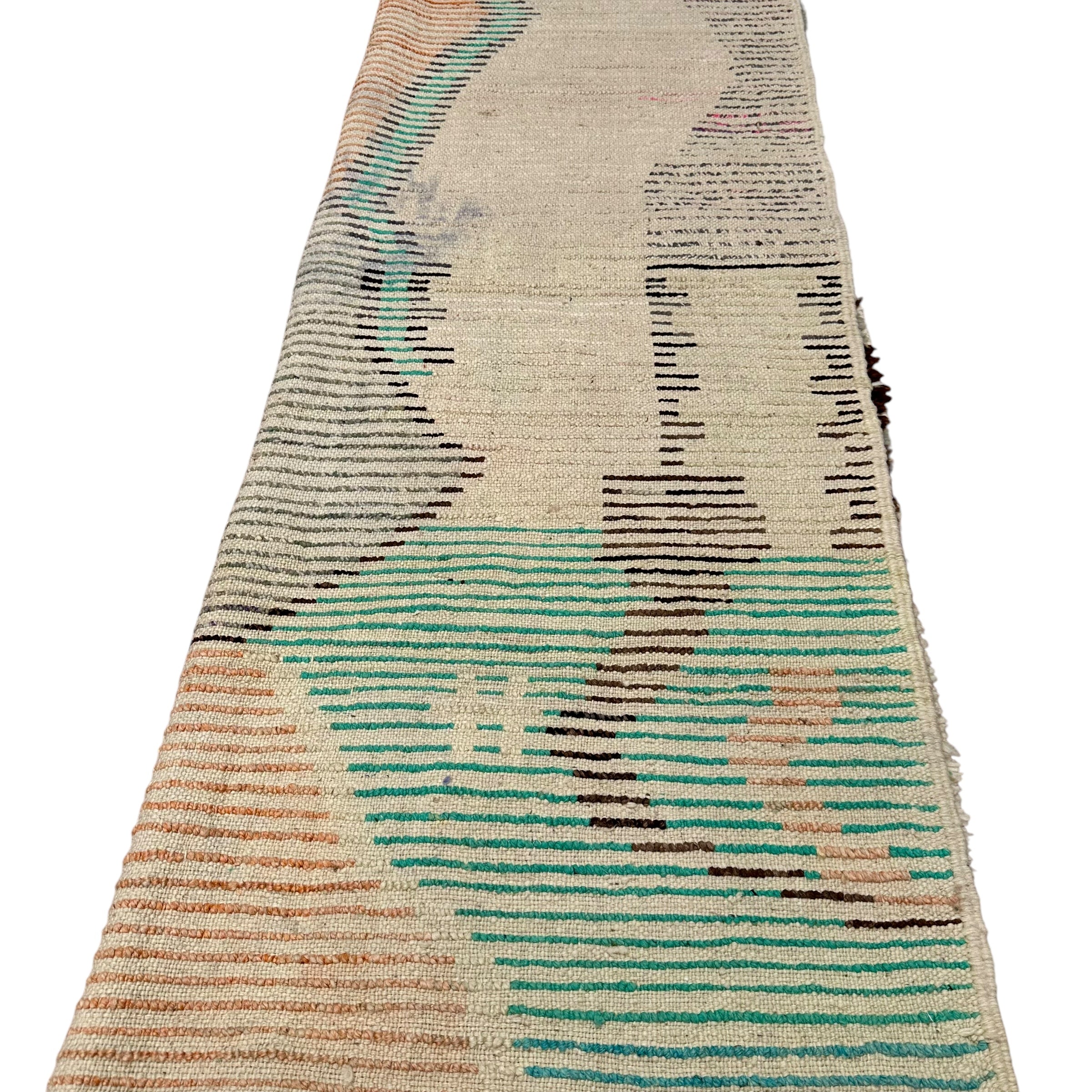 River Flow- Boujad Natural Moroccan Rug