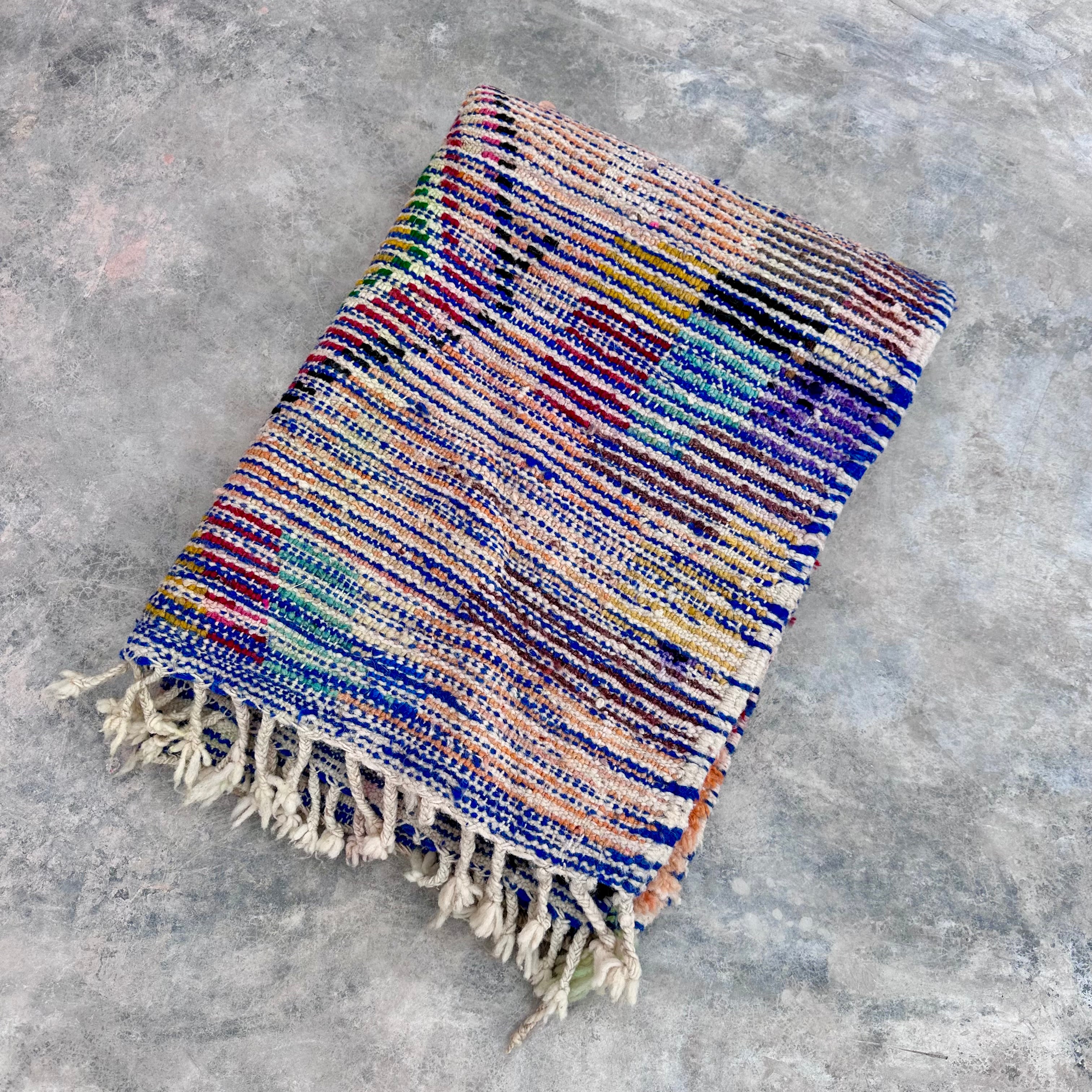Lush Vibes - Boujad Natural Moroccan Rug