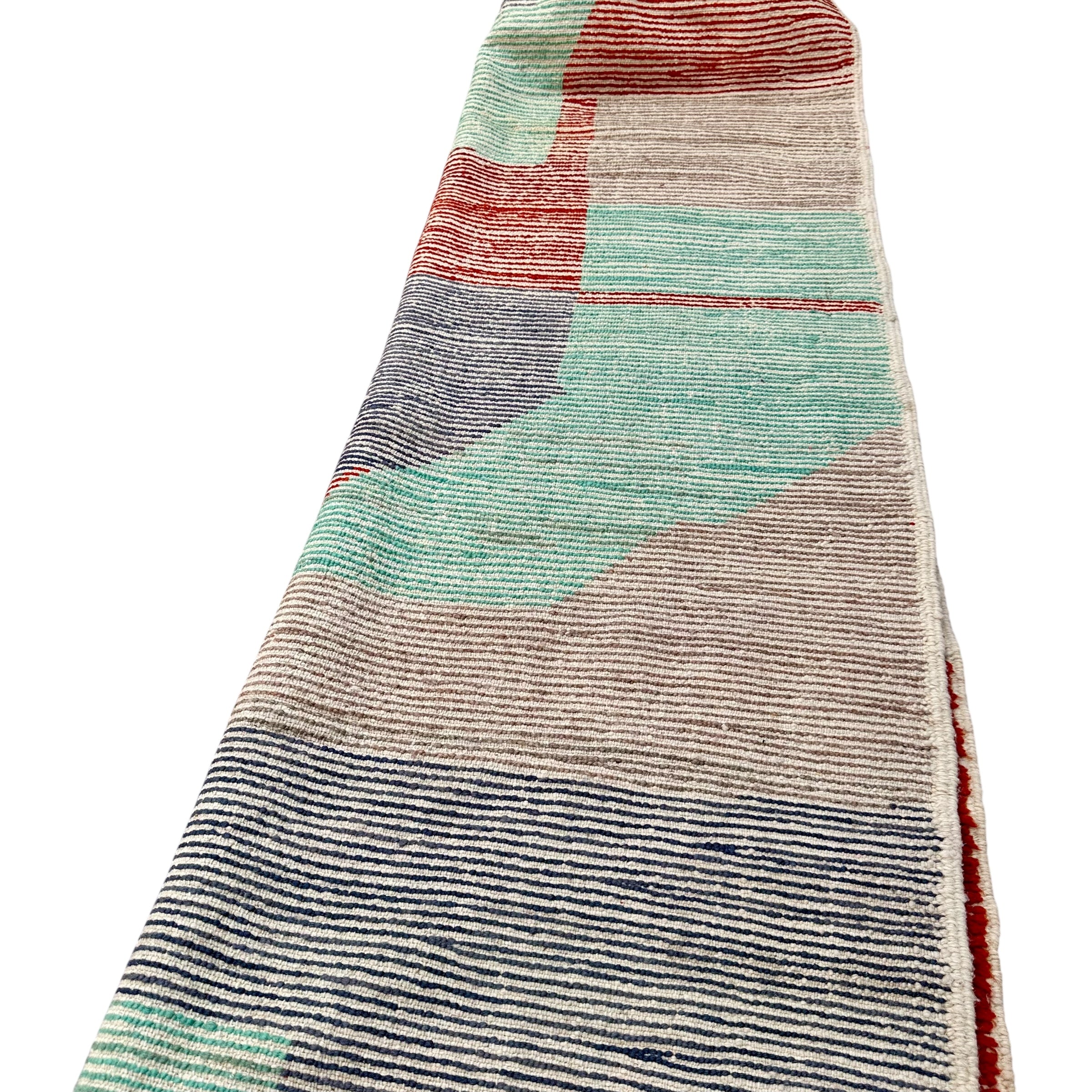 Hop Scotch- Boujad Natural Moroccan Rug