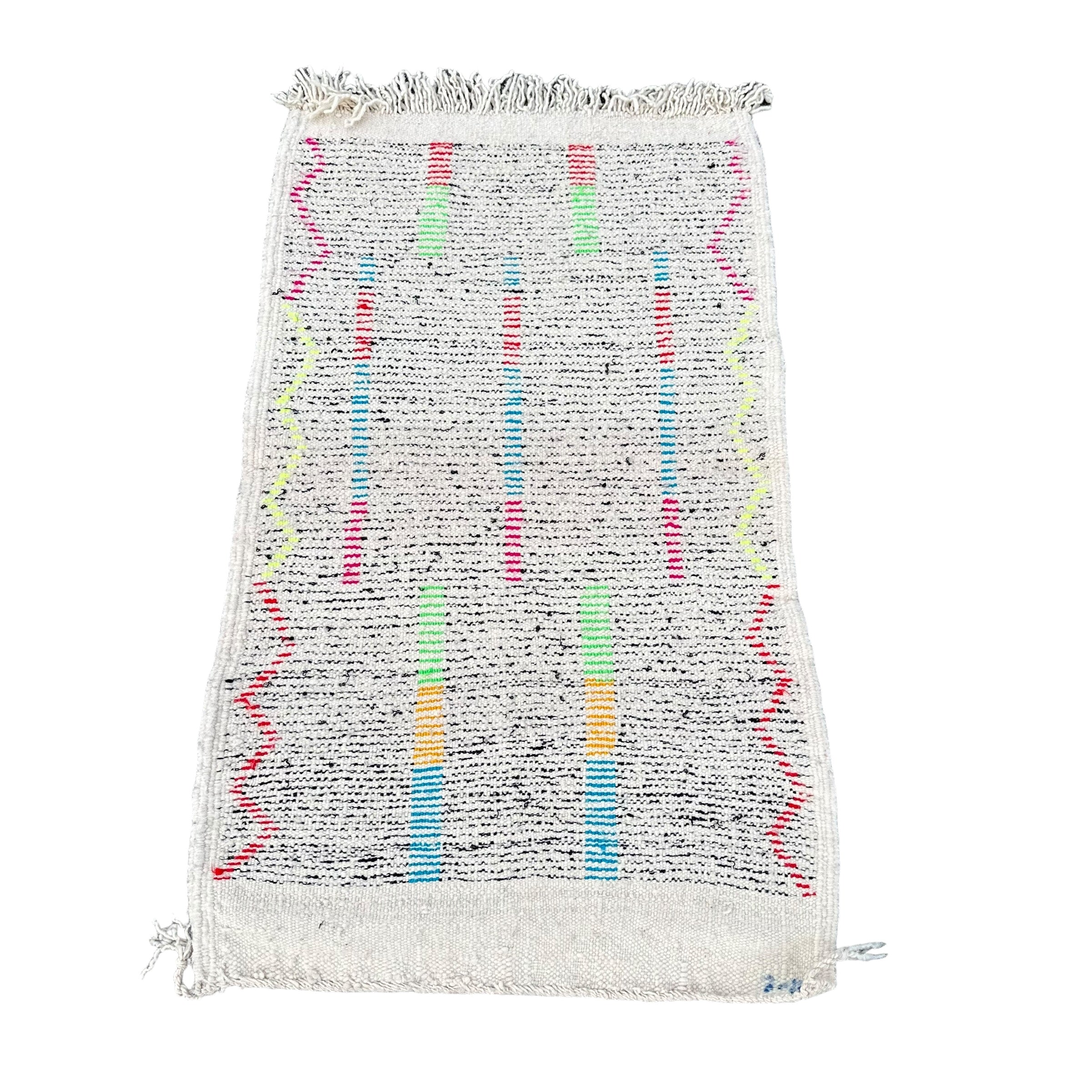 Left - Azilal Colourful Moroccan Rug