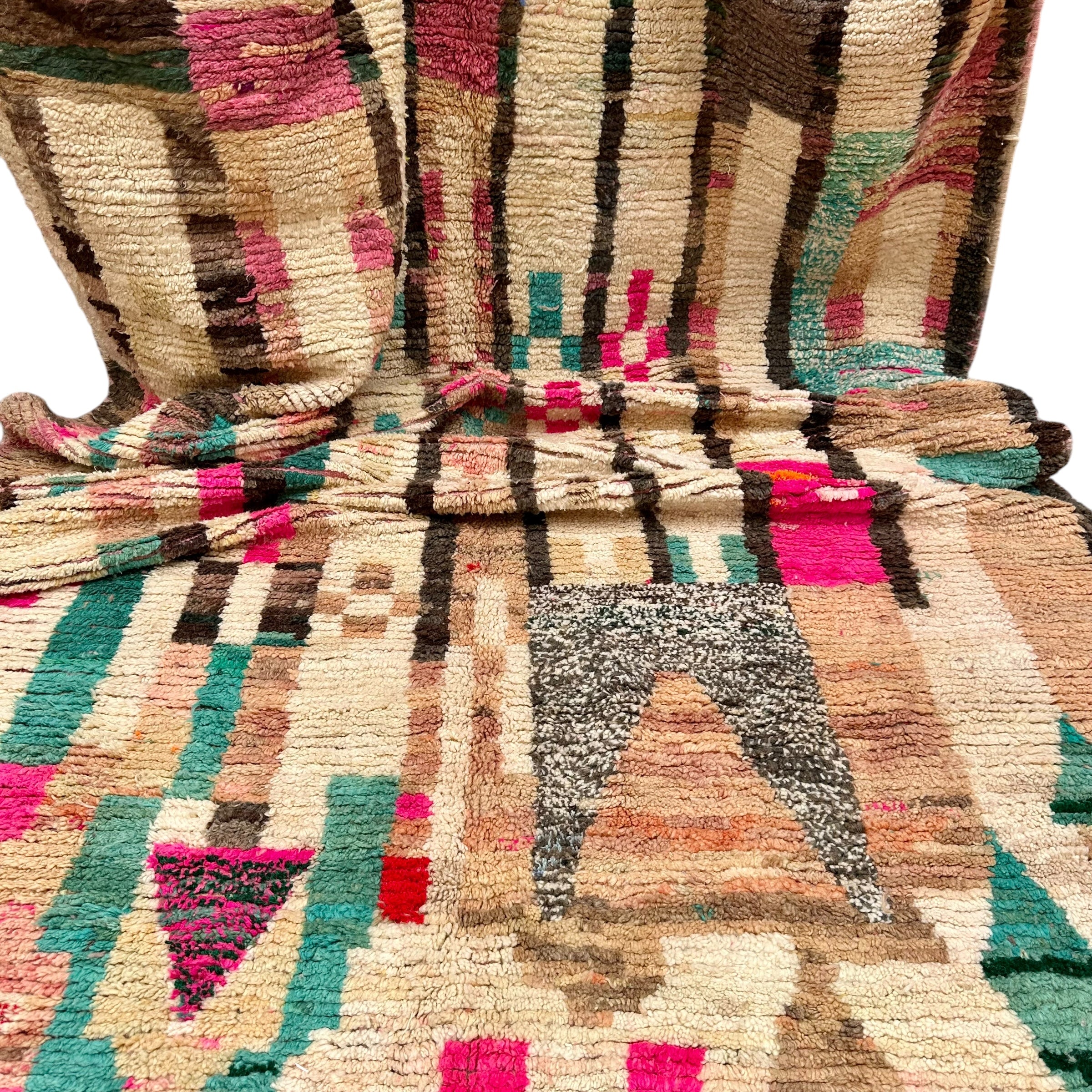 Symbol Streets - Boujad Natural Moroccan Rug