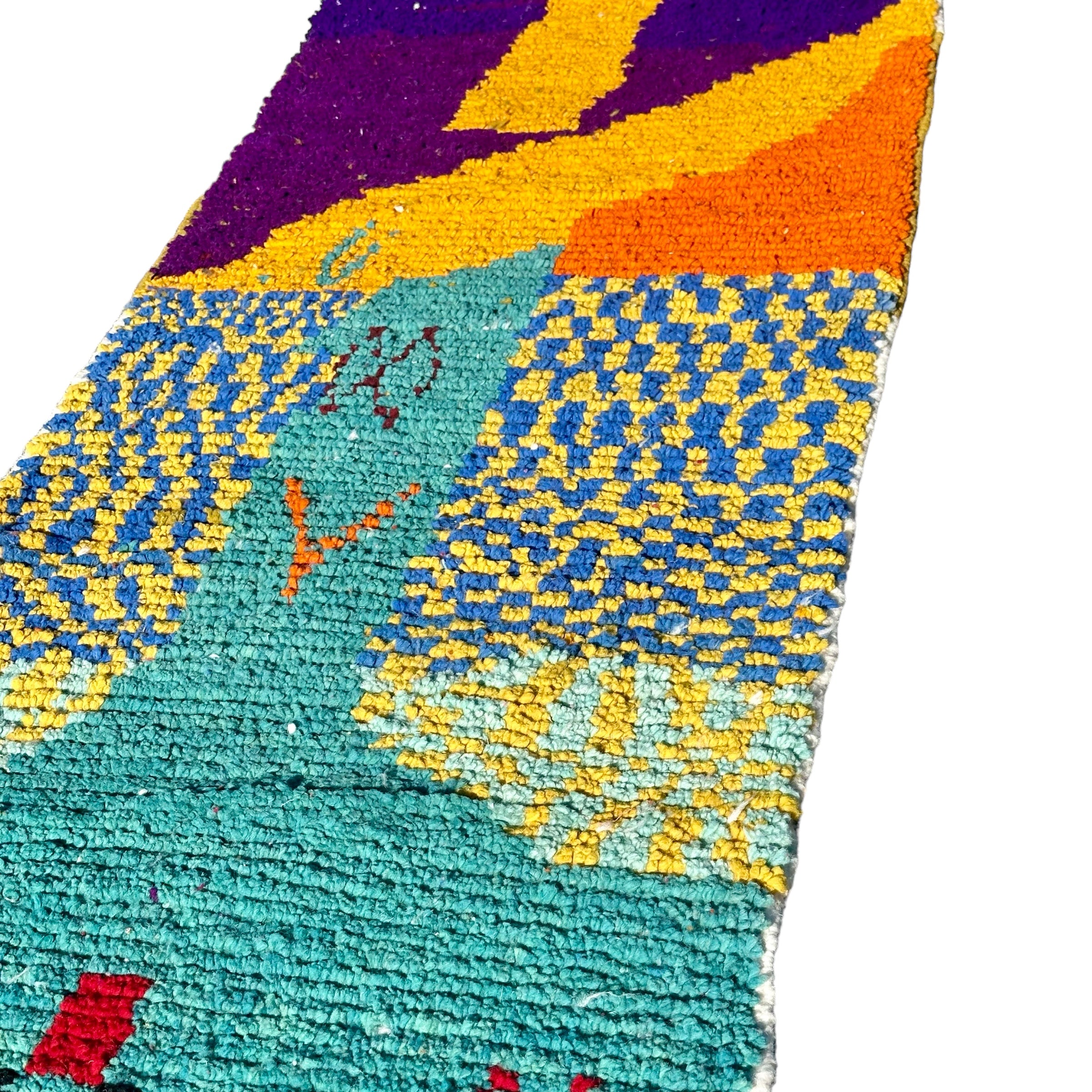 Mixed Tape - Azilal Moroccan Runner Rug