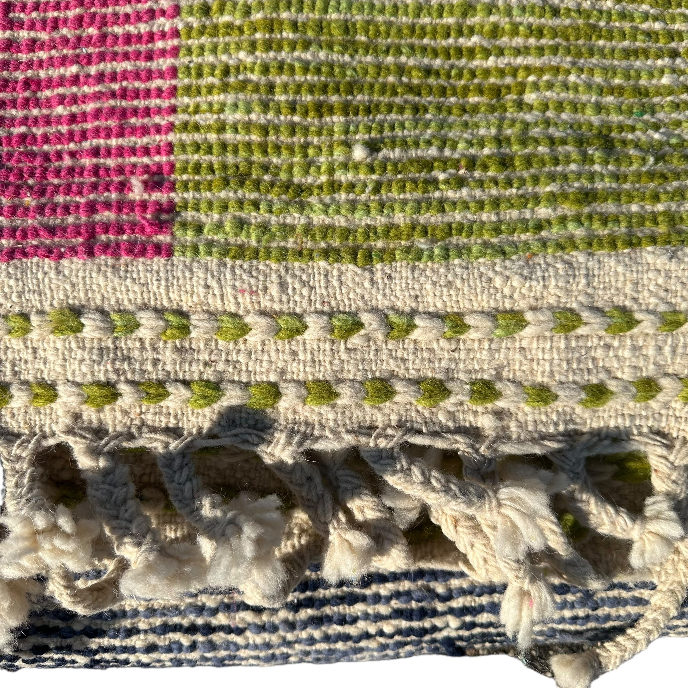 Tic Tac Toe - Azilal Colourful Moroccan Rug