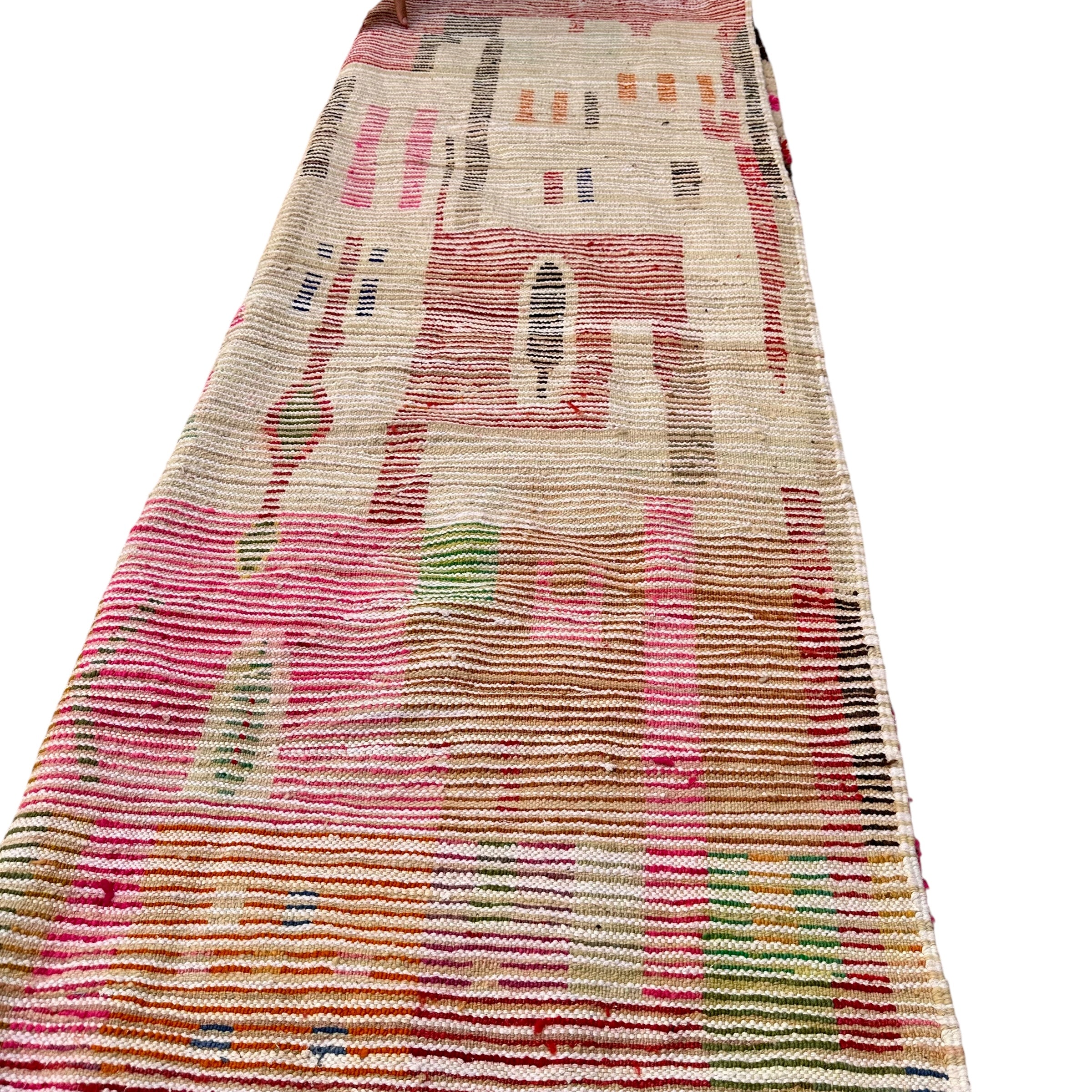 Storytime - Boujad Natural Moroccan Rug