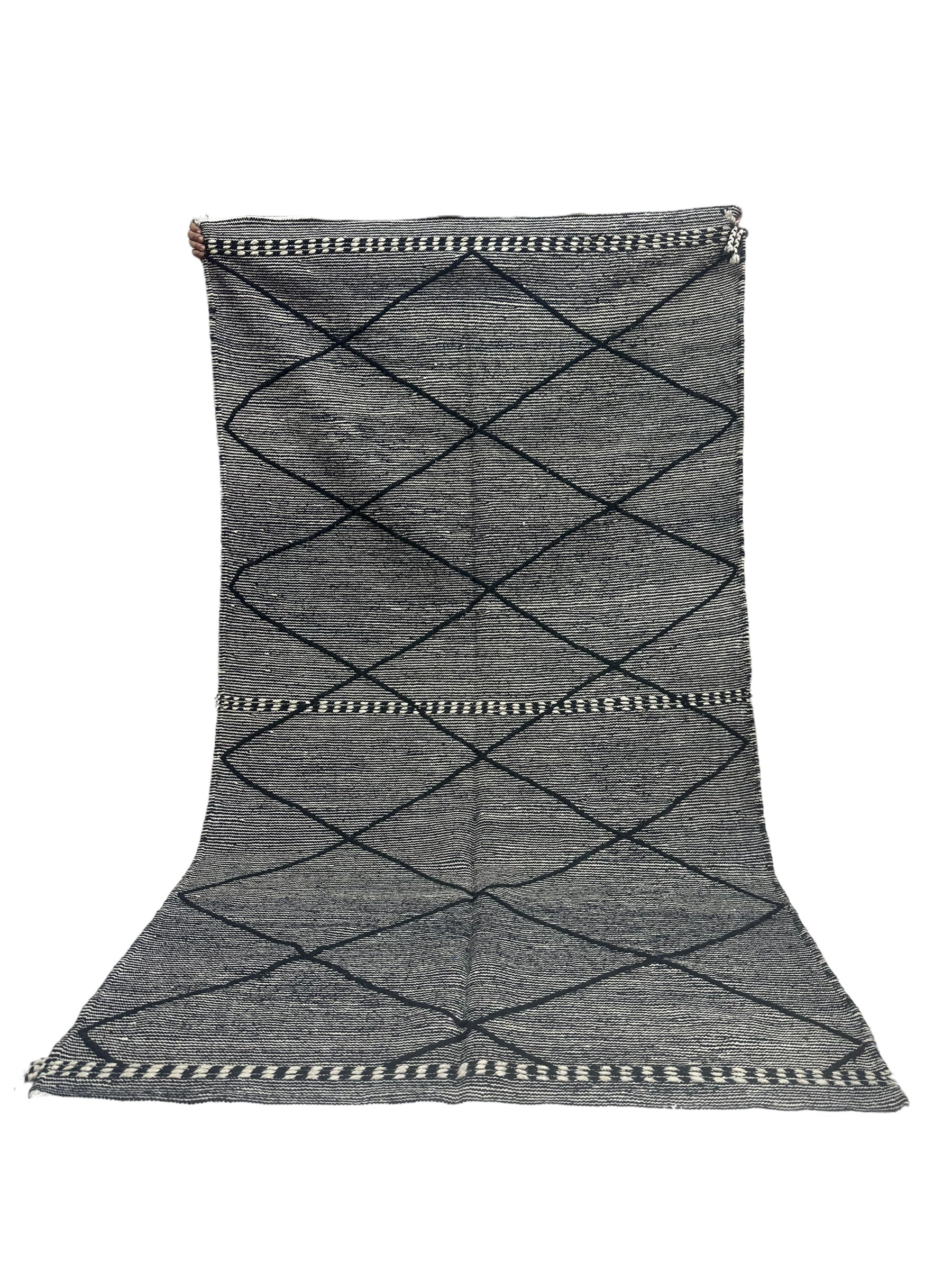 Stormy - Kilim Flat Weave Moroccan Rug