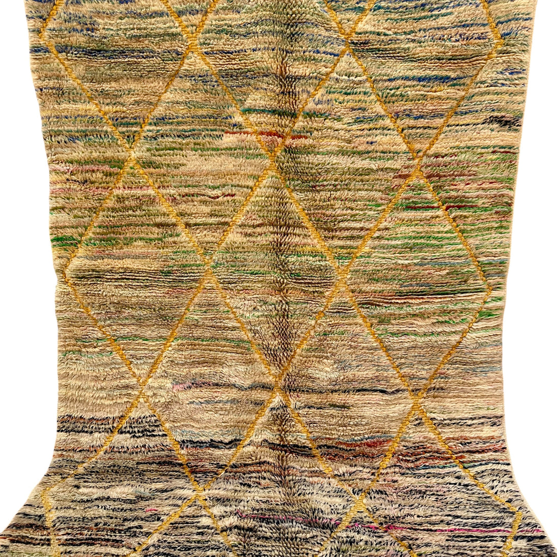 Diamond field - Boujad Natural Moroccan Rug