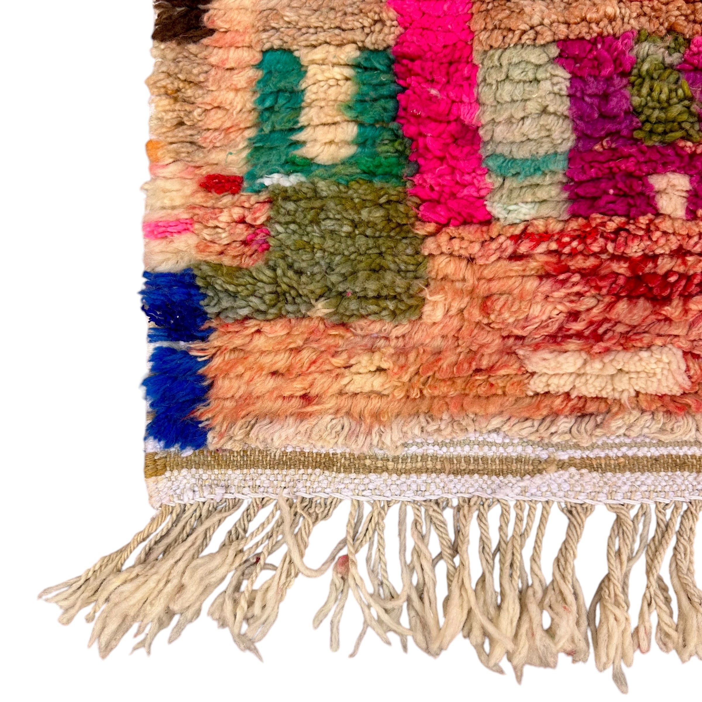 Storytime - Boujad Natural Moroccan Rug