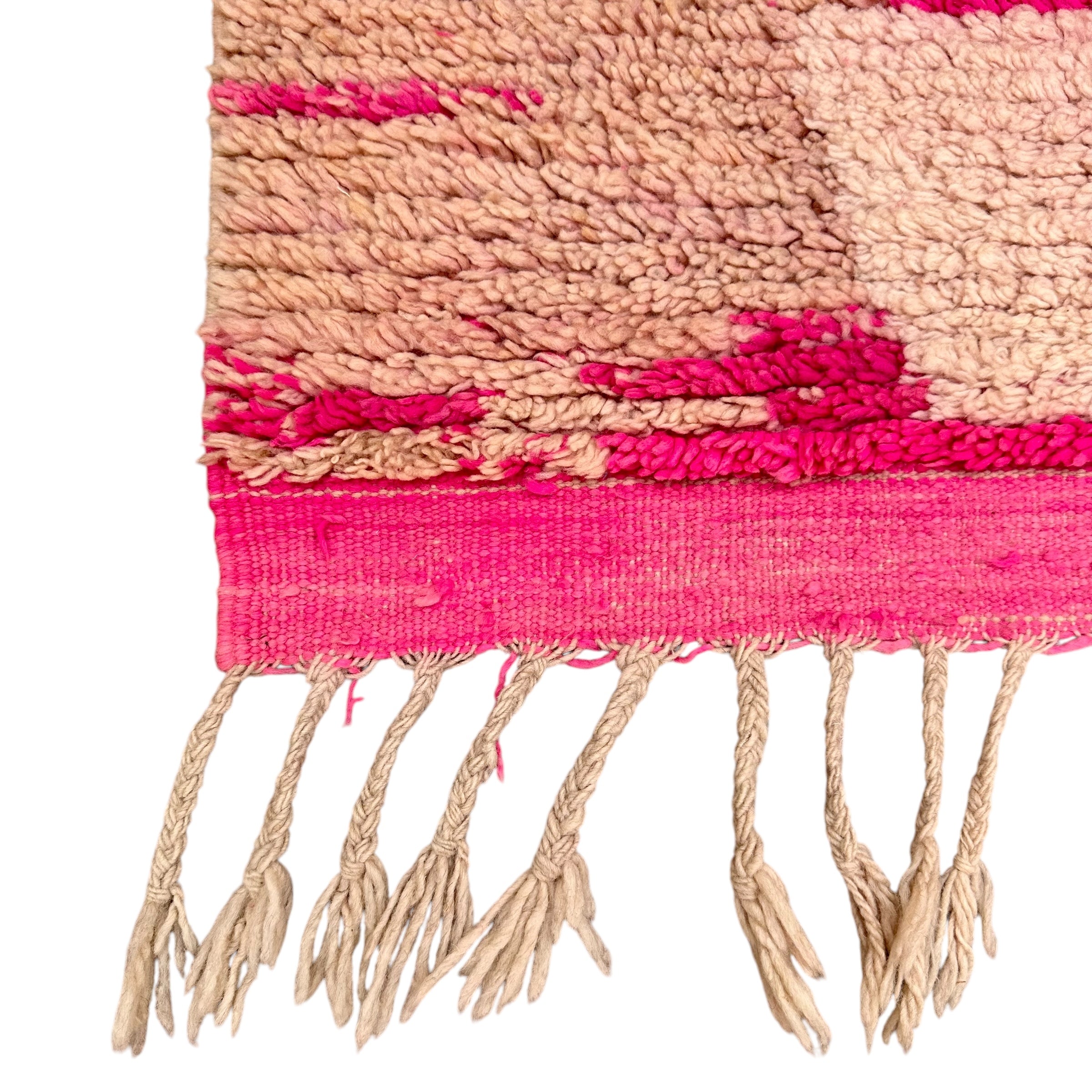 Tone, balance, pop - Boujad Natural Moroccan Rug