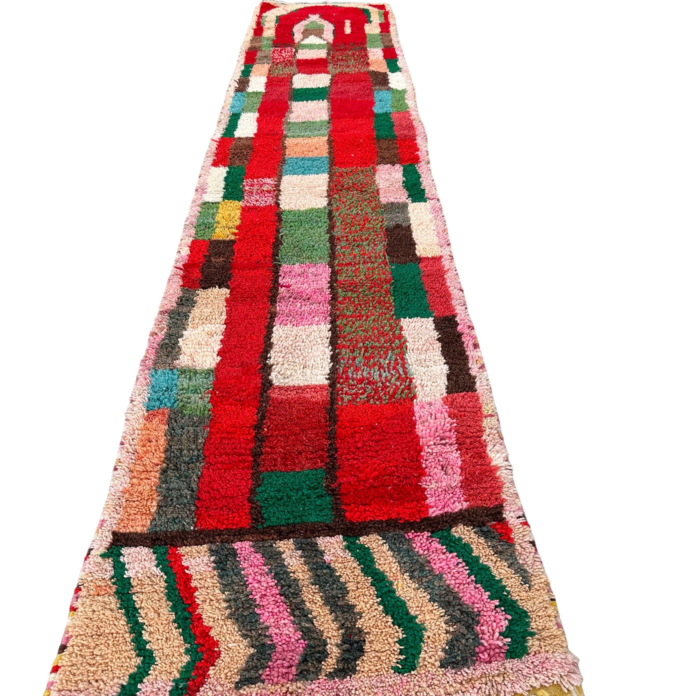Building Blocks - Azilal Moroccan Runner Rug