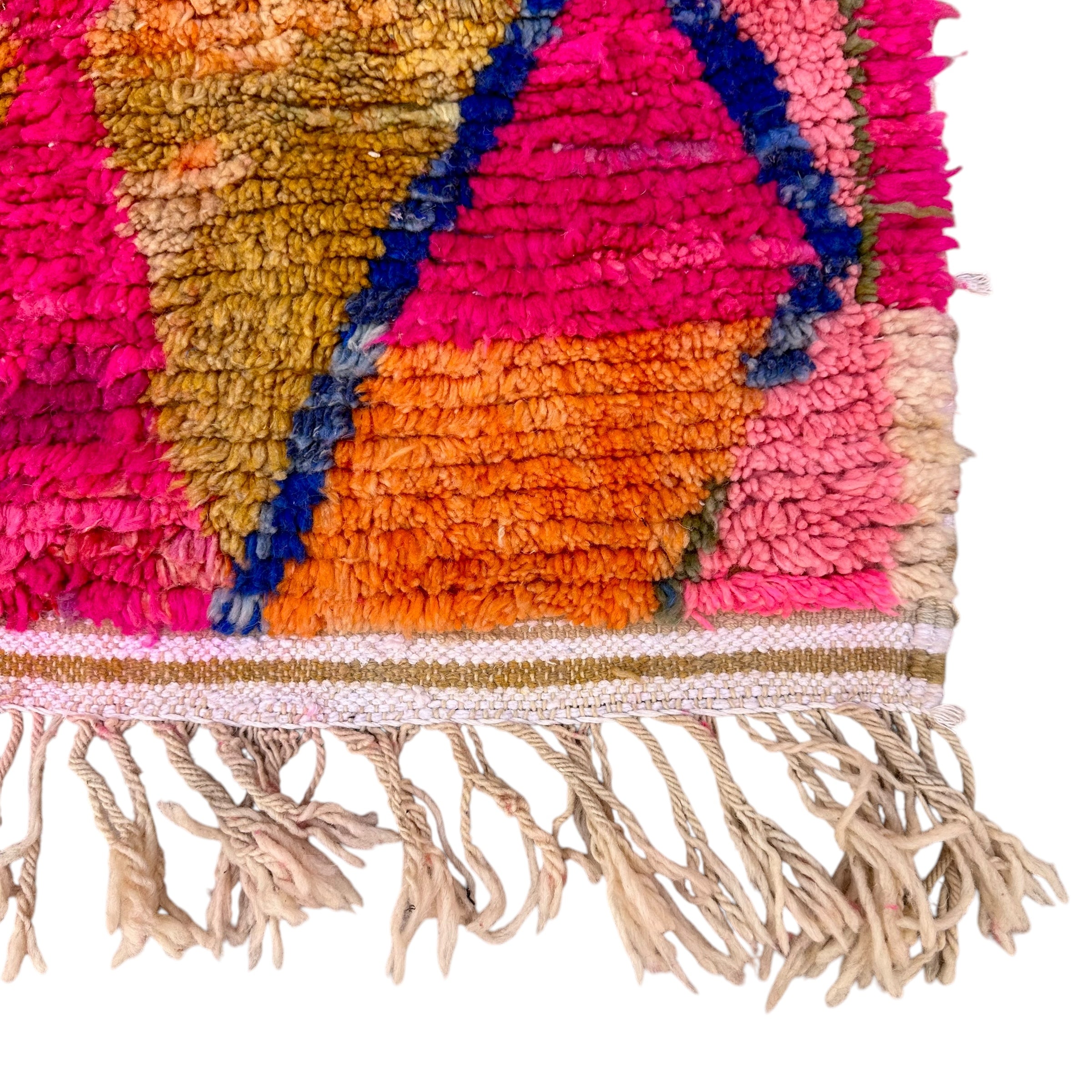 Storytime - Boujad Natural Moroccan Rug