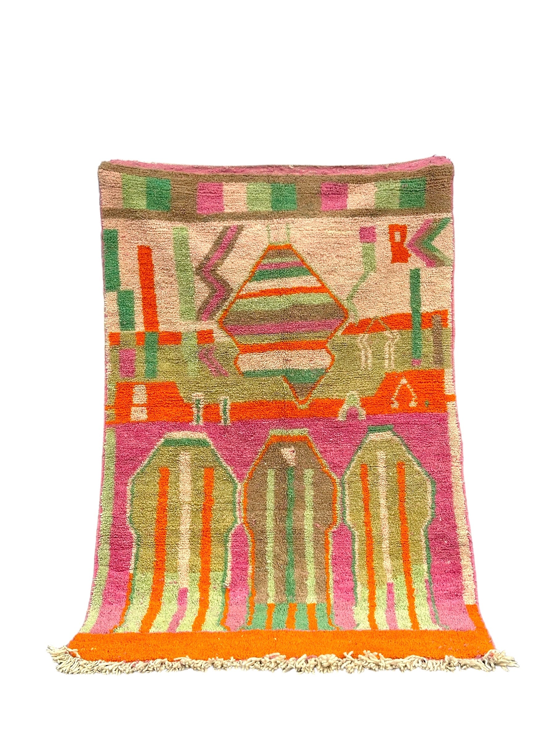 Snap Crackle Pop - Azilal Colourful Moroccan Rug