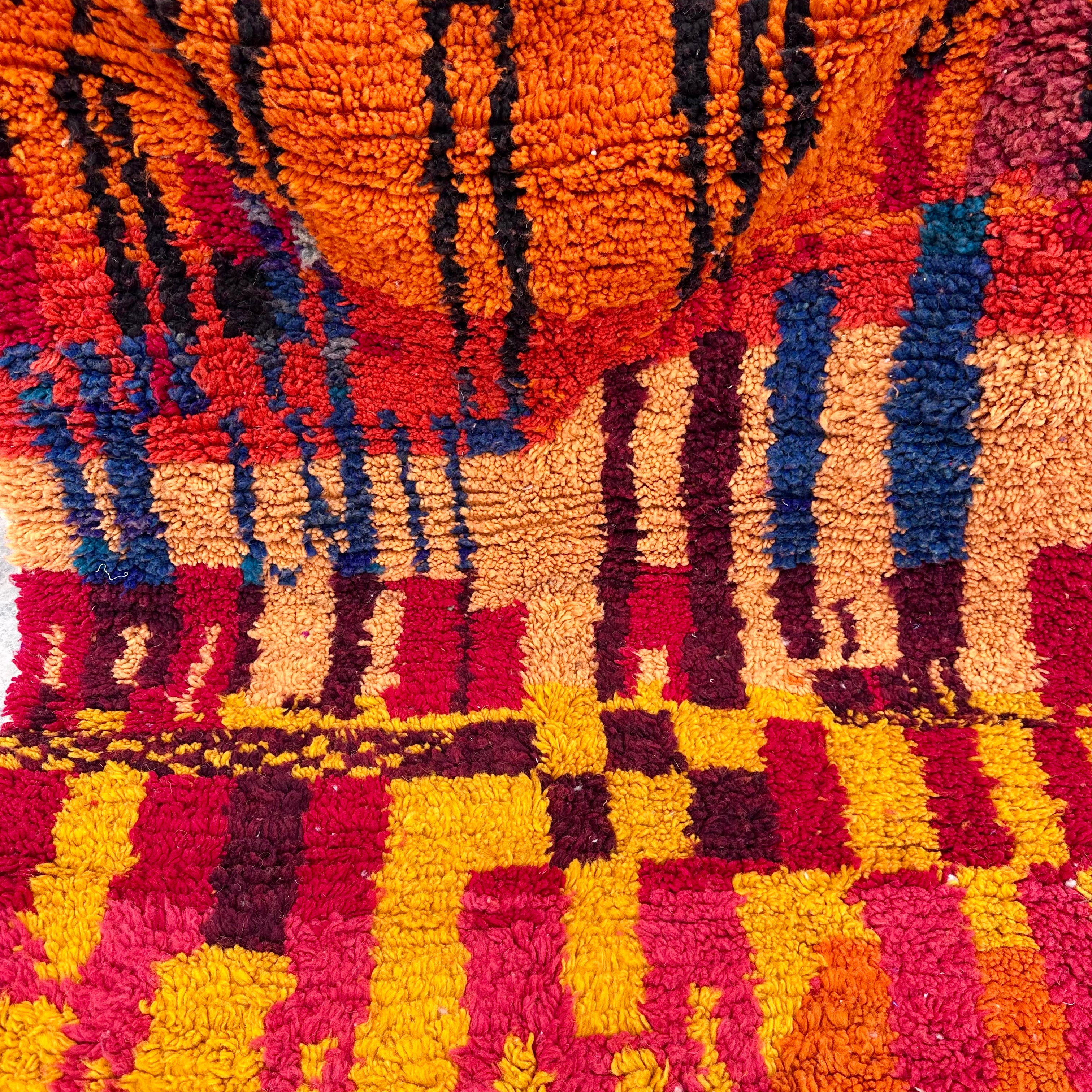Retro Organica - Boujad Natural Moroccan Rug