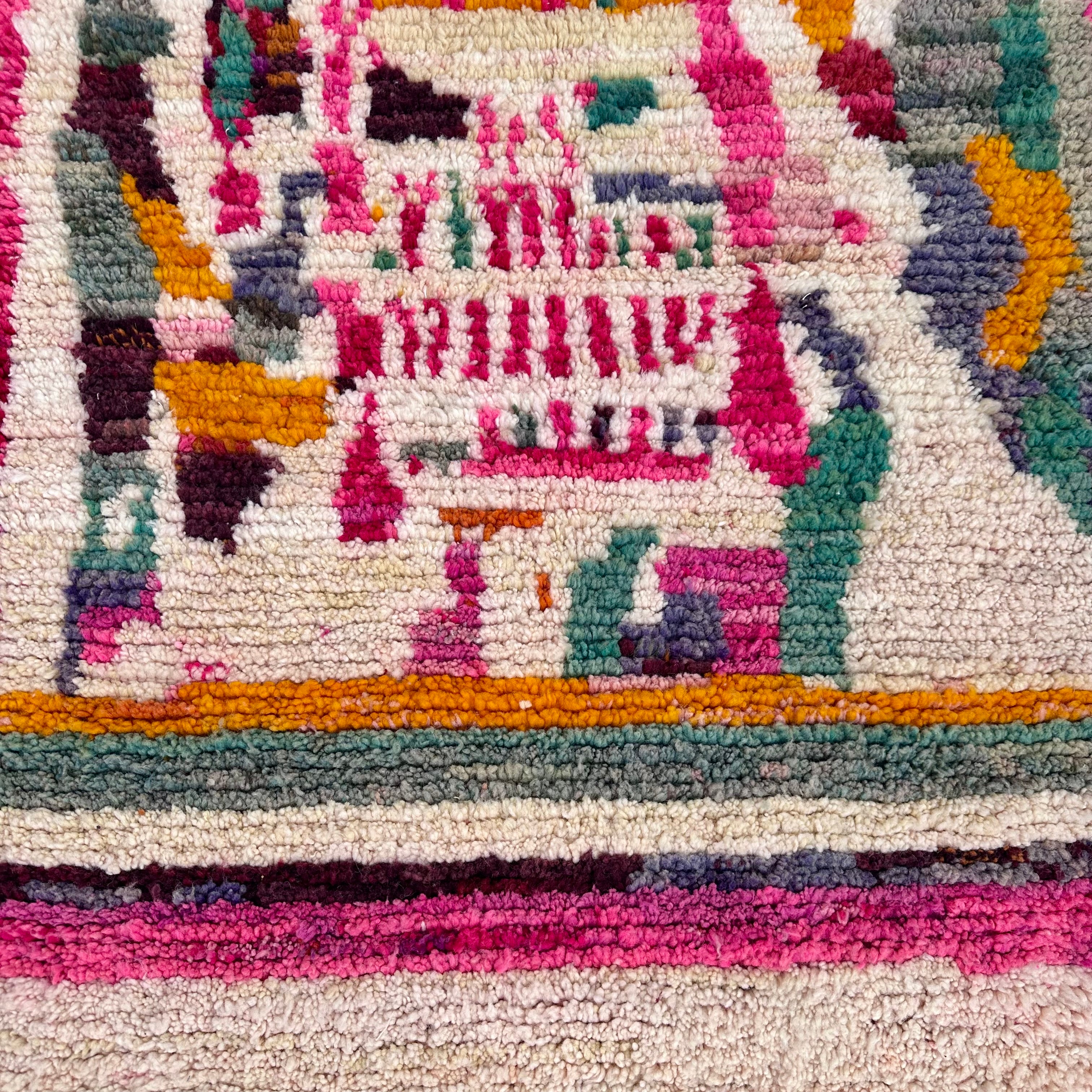 Focal Point - Boujad Natural Moroccan Rug