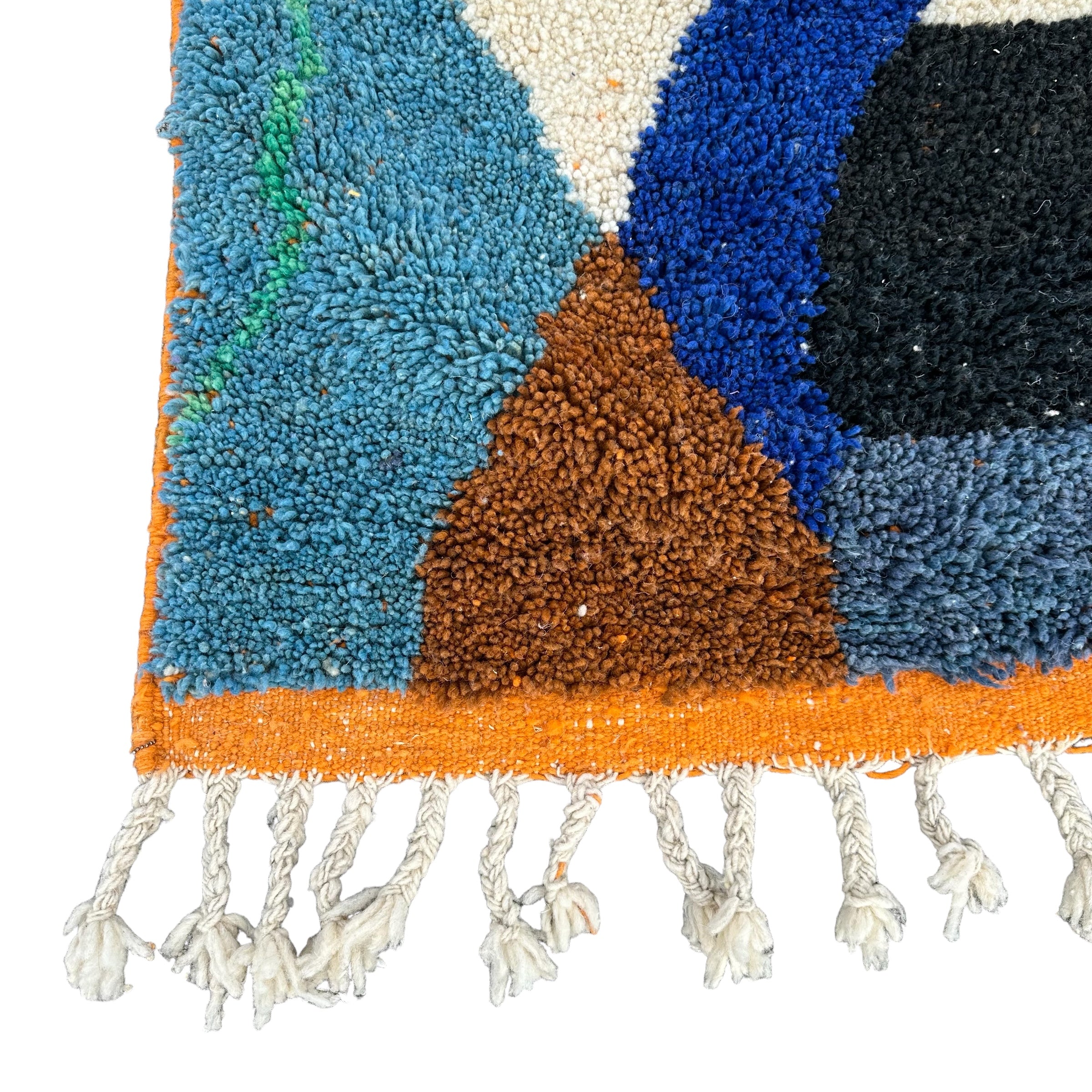 Mountain Earth - Azilal Colourful Moroccan Rug