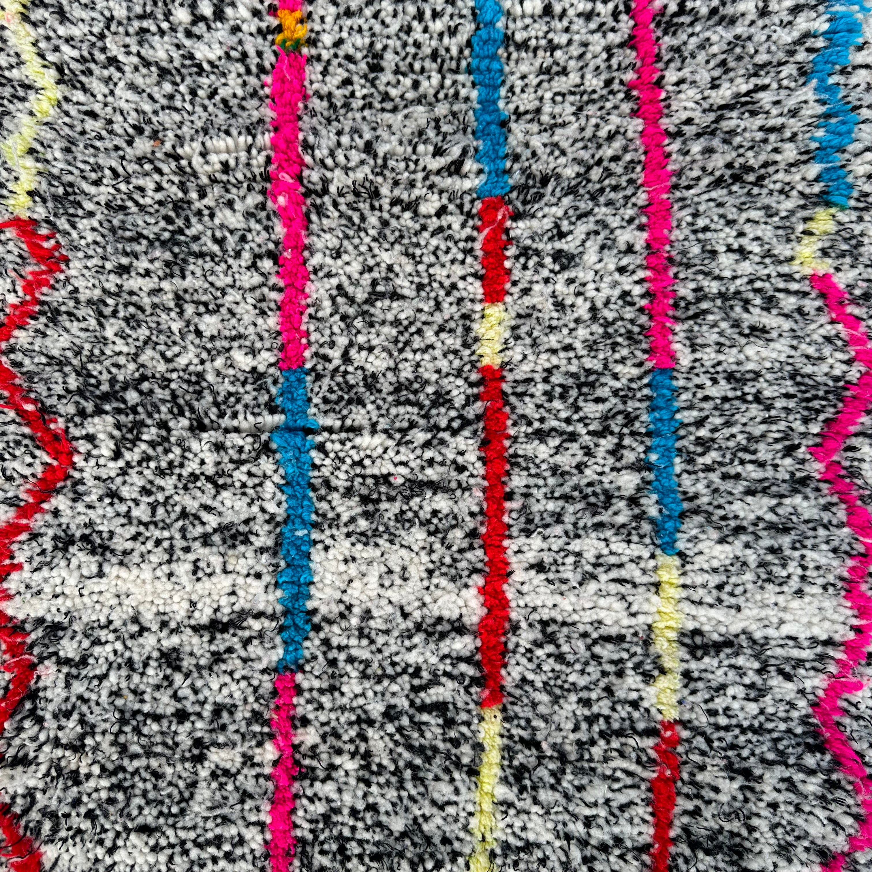 Right - Azilal Colourful Moroccan Rug