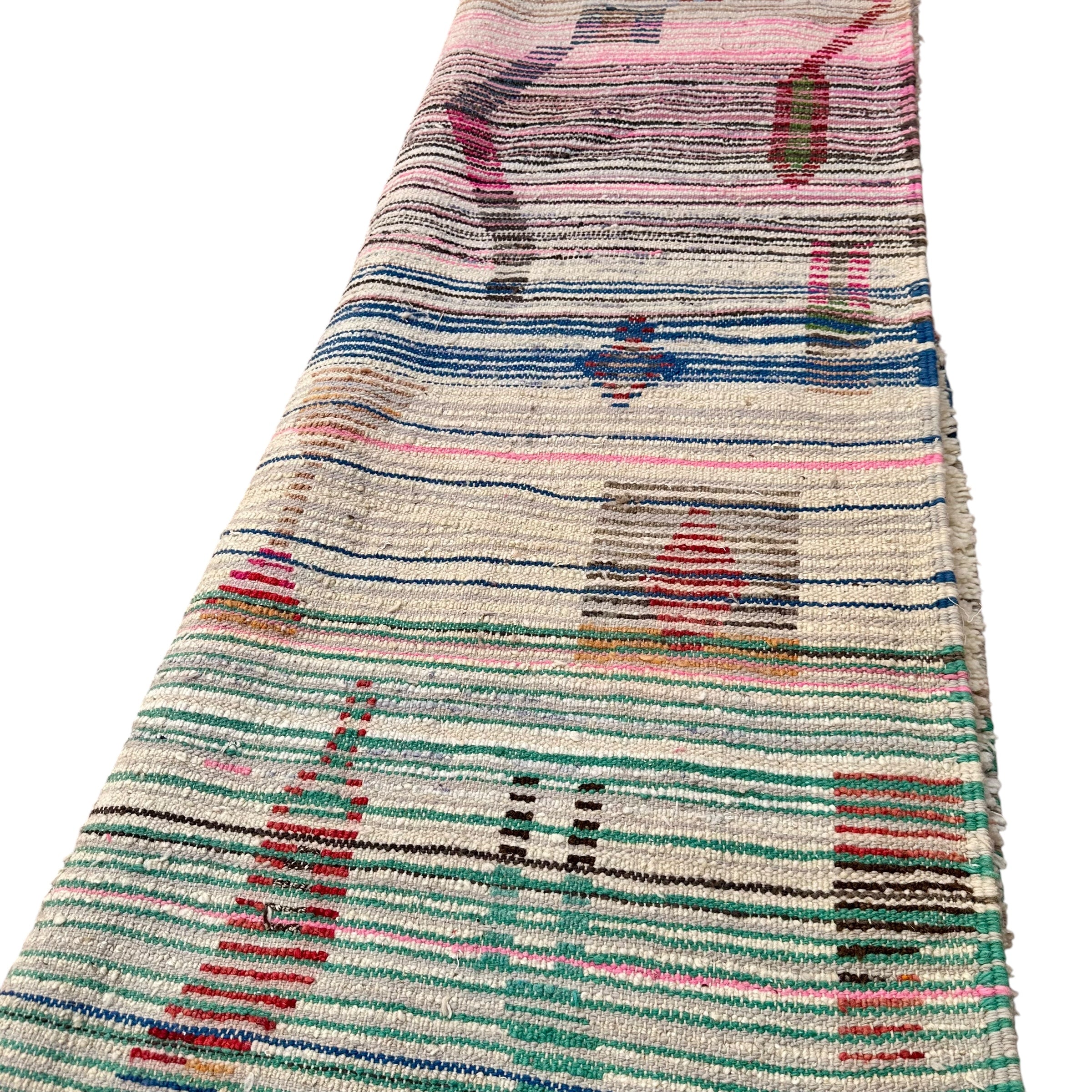 Abstract Symbols - Boujad Natural Moroccan Rug