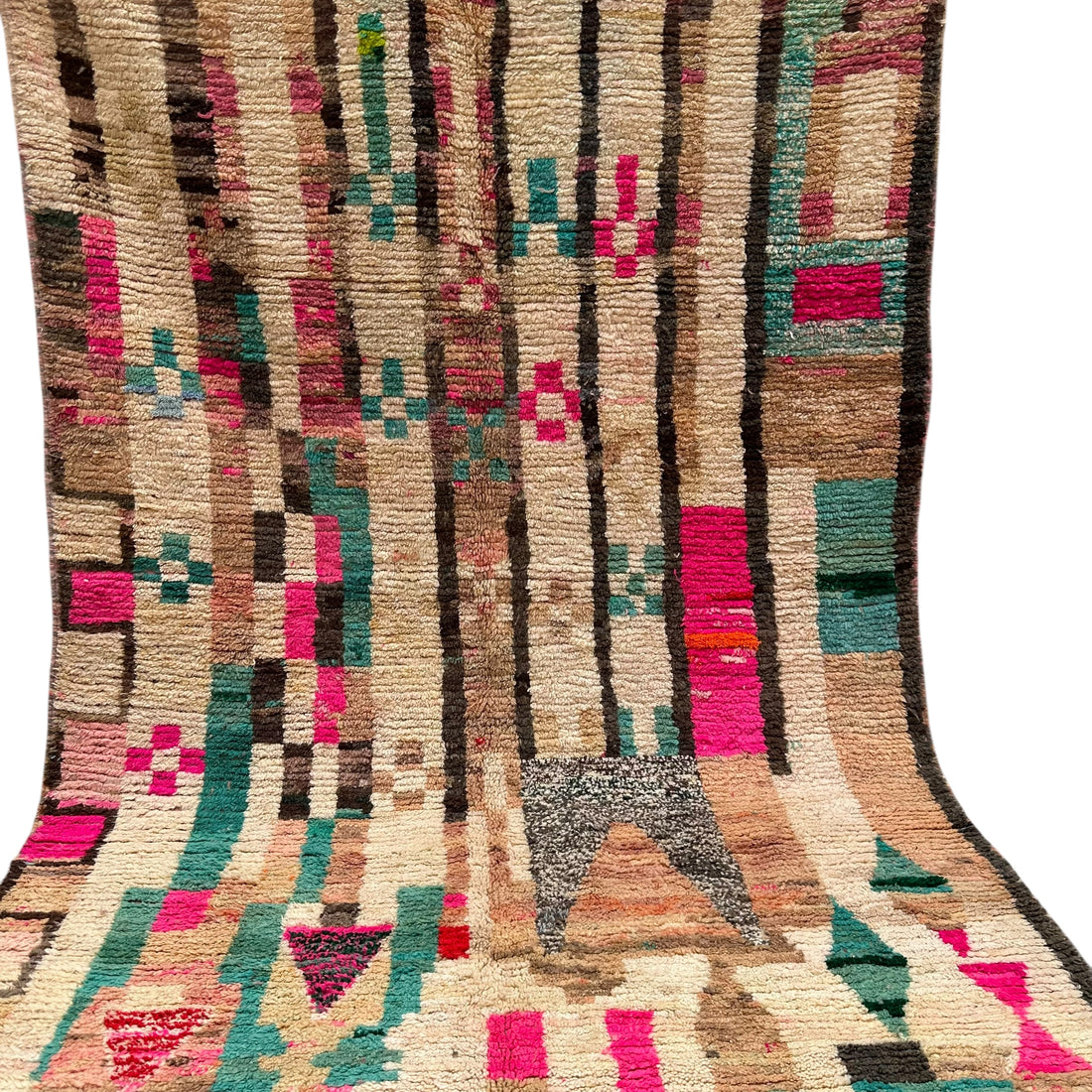 Symbol Streets - Boujad Natural Moroccan Rug