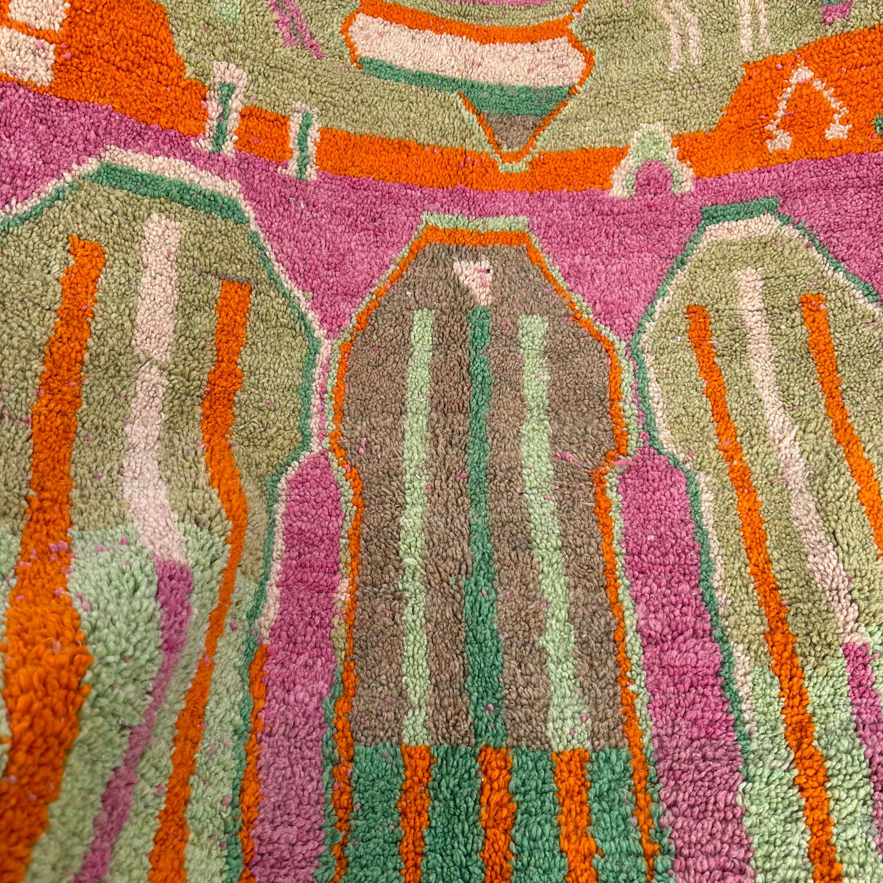 Snap Crackle Pop - Azilal Colourful Moroccan Rug