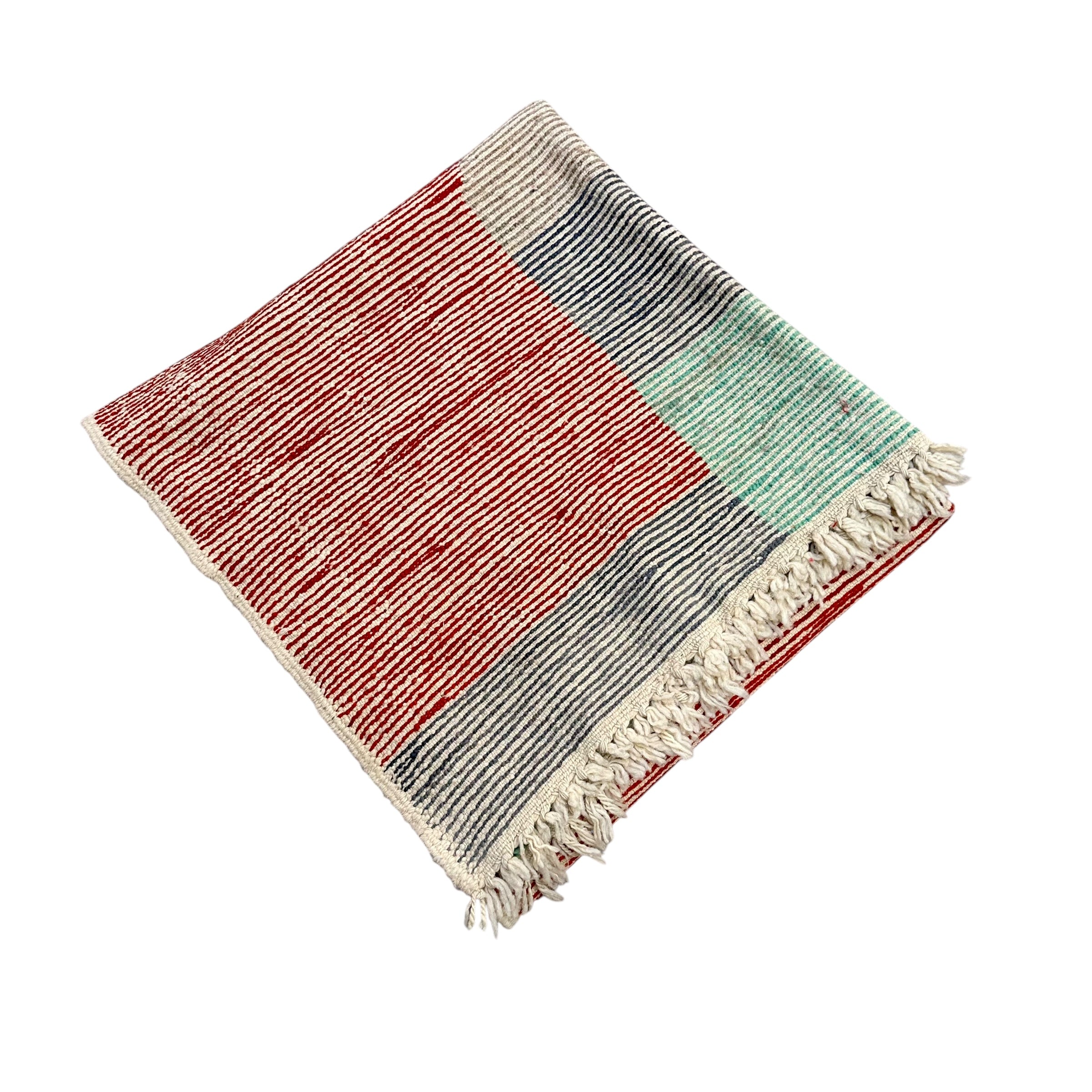 Hop Scotch- Boujad Natural Moroccan Rug