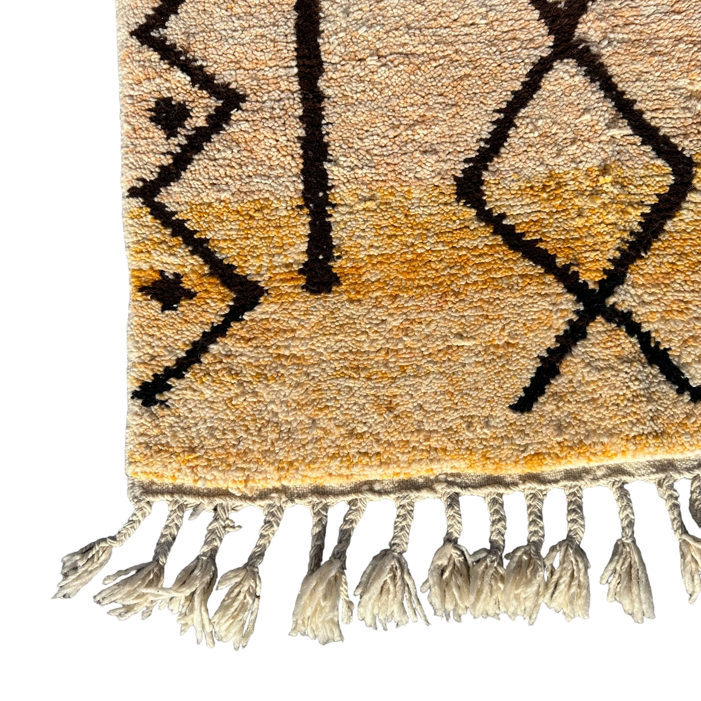 Cris Cross - Beni Ourain Premium Moroccan Rug