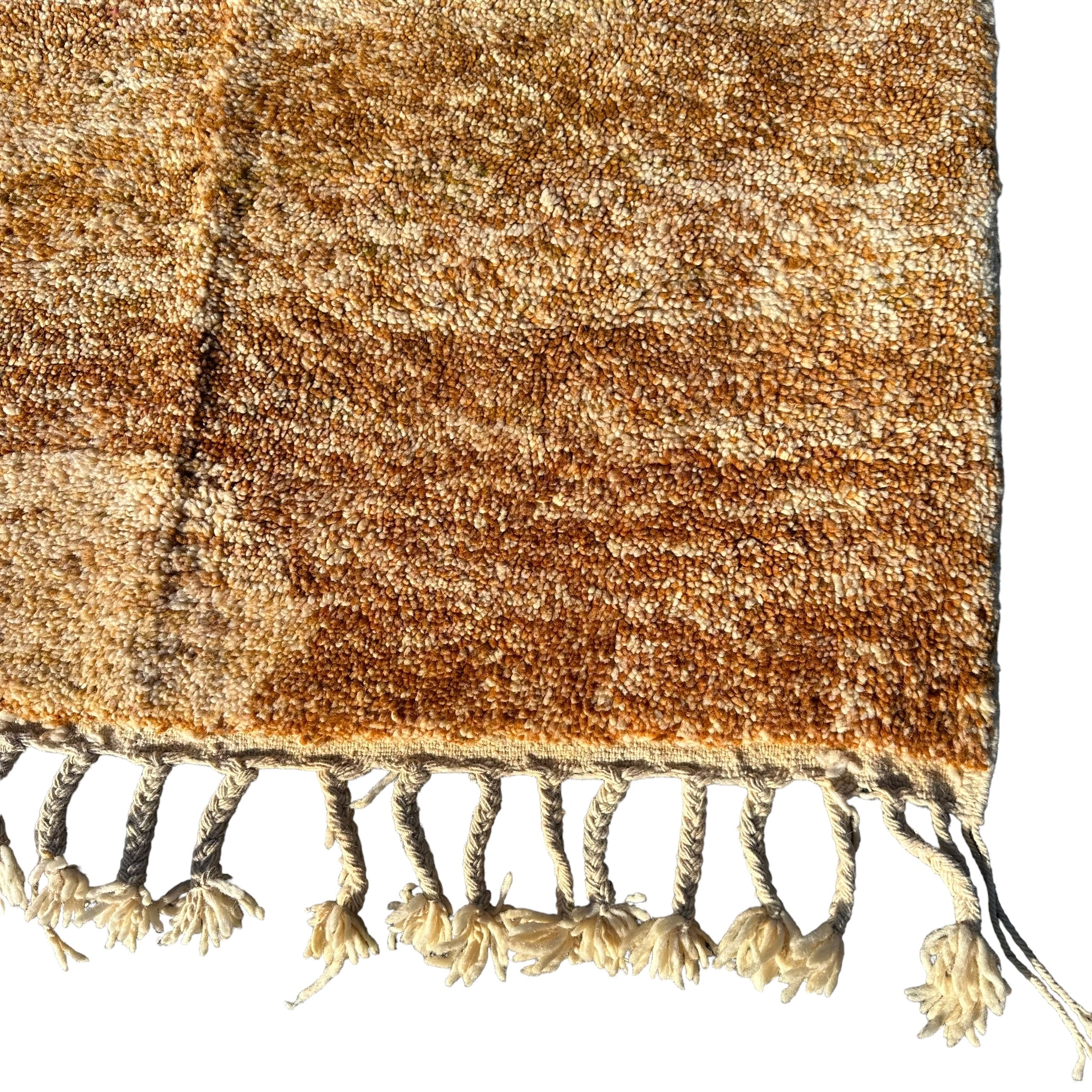 Golden - Beni Ourain Premium Moroccan Rug