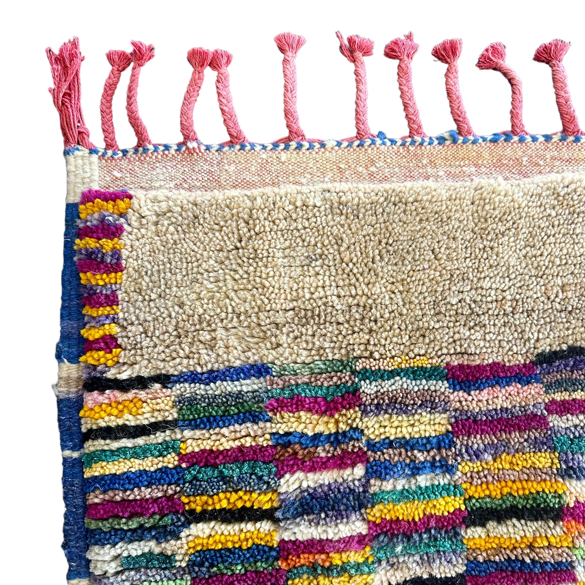 Pixels - Azilal Colourful Moroccan Rug
