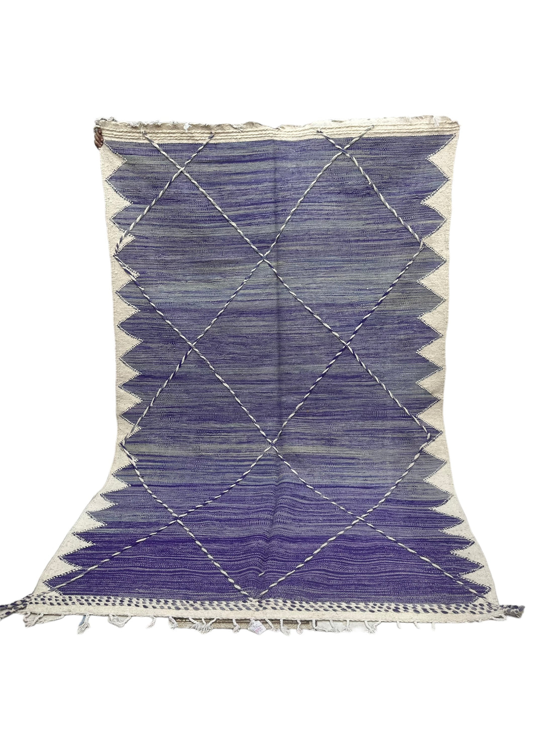 Purple Haze - Kilim Flat Weave Moroccan Rug