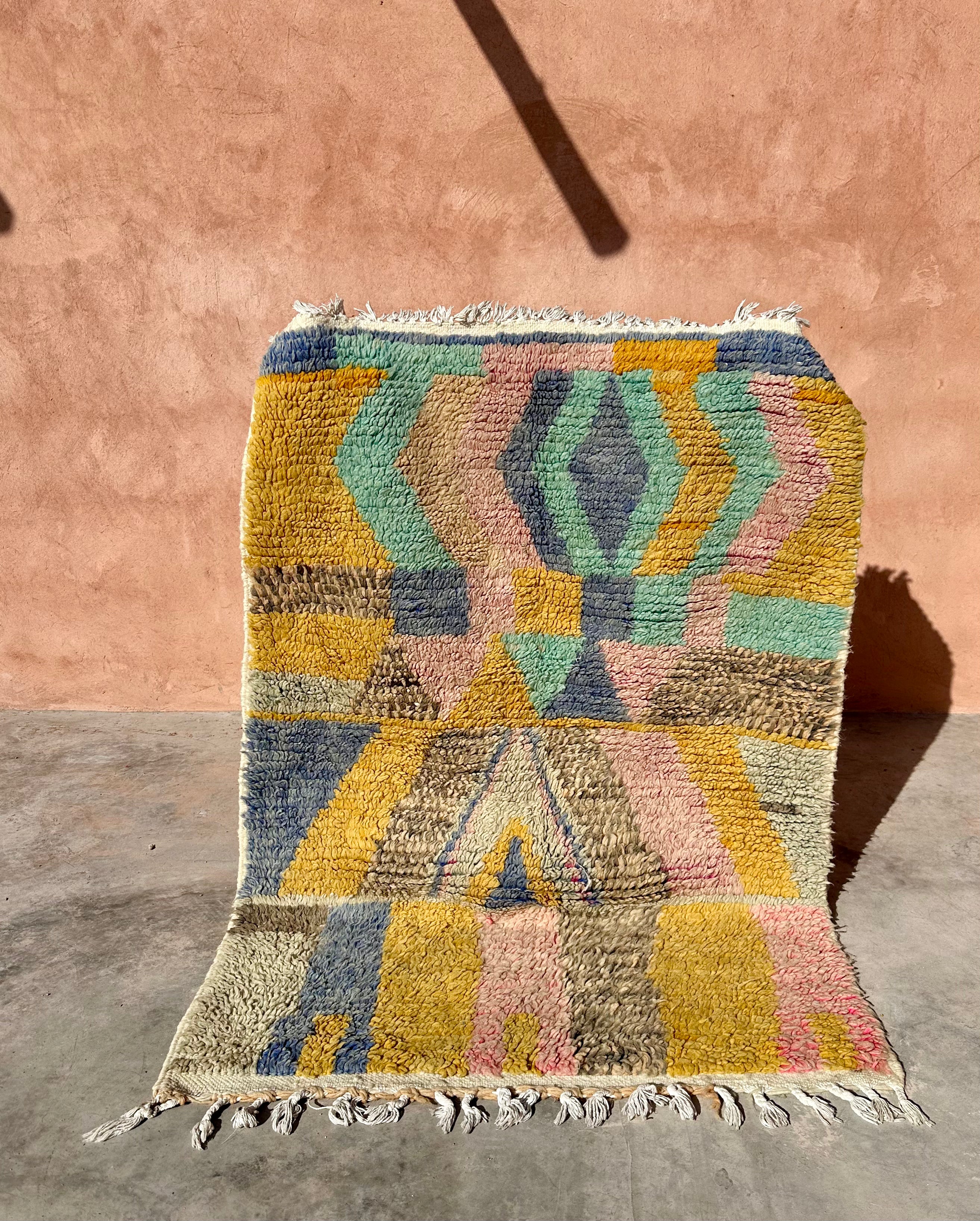 Block my rug - Azilal/Tazanakt Moroccan Rug