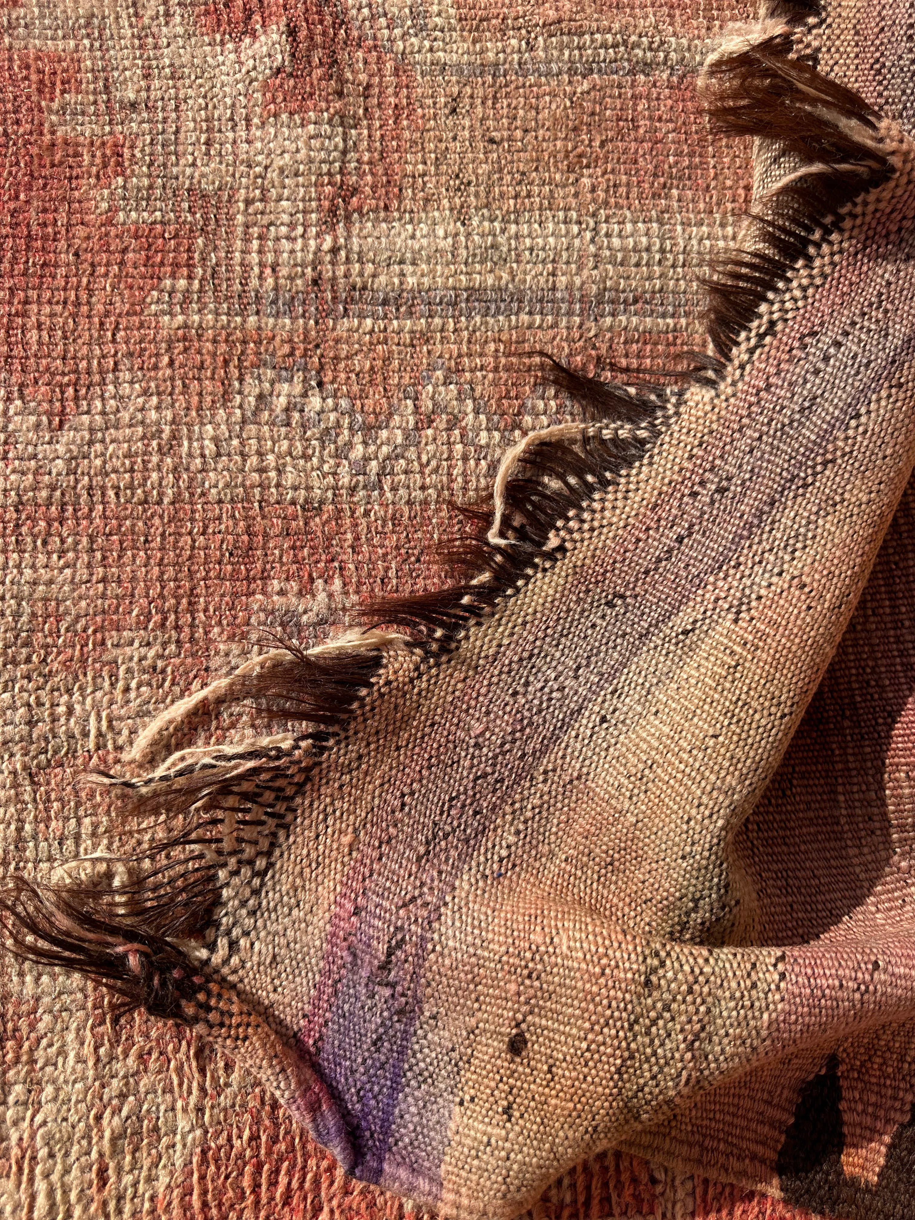 Sun Kissed Beauty - Vintage Authentic Moroccan Rug