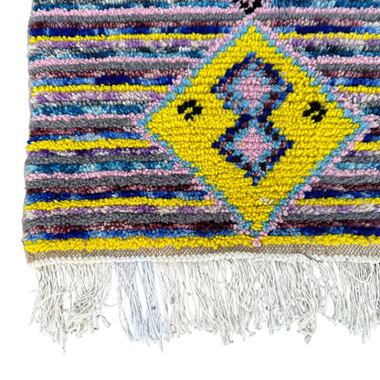 Triple Diamond - Azilal Colourful Moroccan Rug