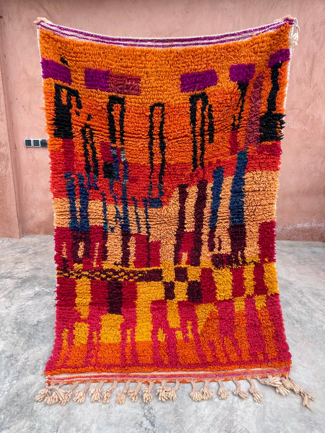 Retro Organica - Boujad Natural Moroccan Rug